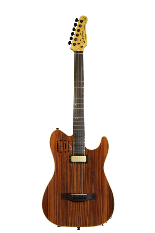 Godin Acousticaster 40th Anniversary - Rosewood, Rosewood Fretboard