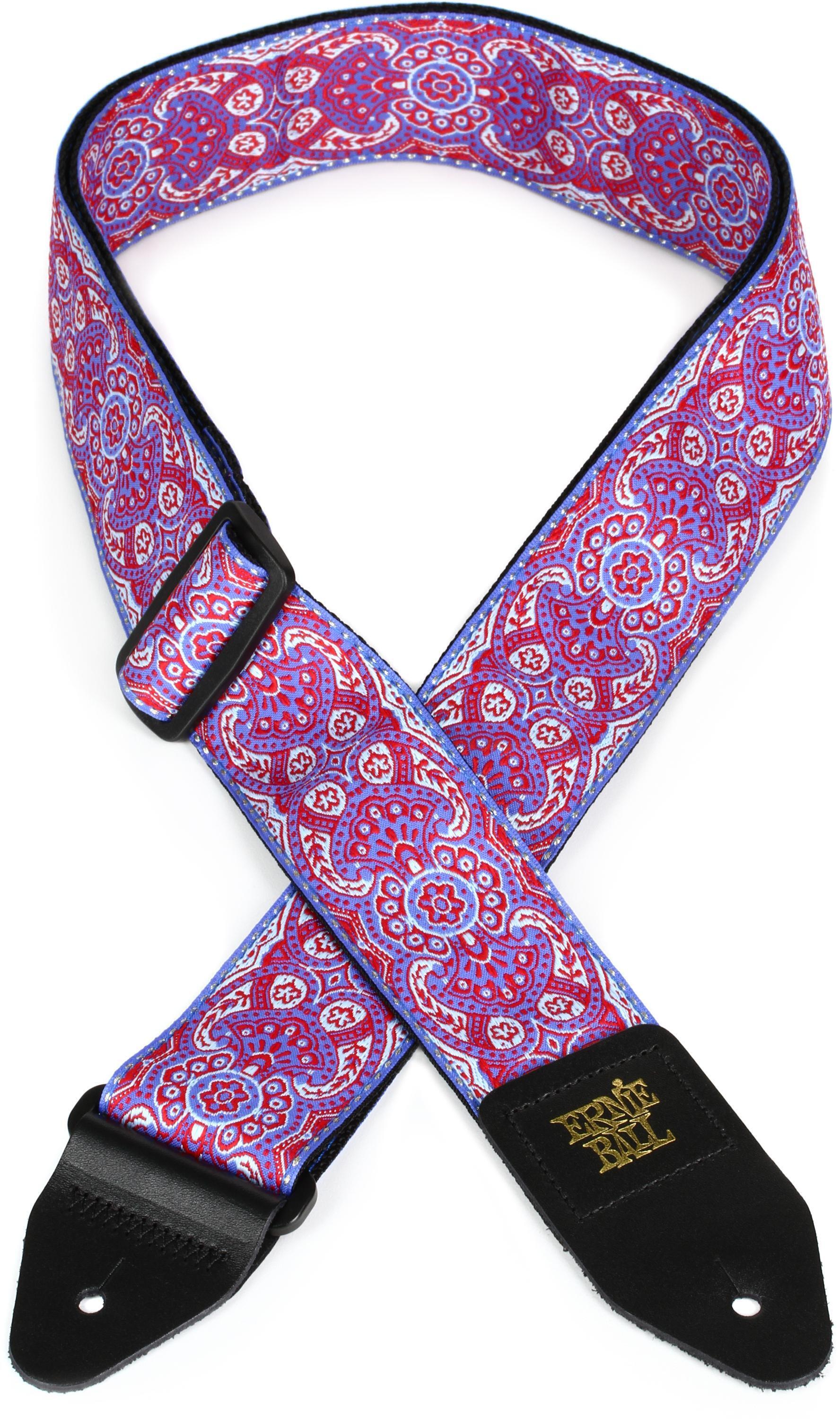 Ernie ball purple paisley deals jacquard strap