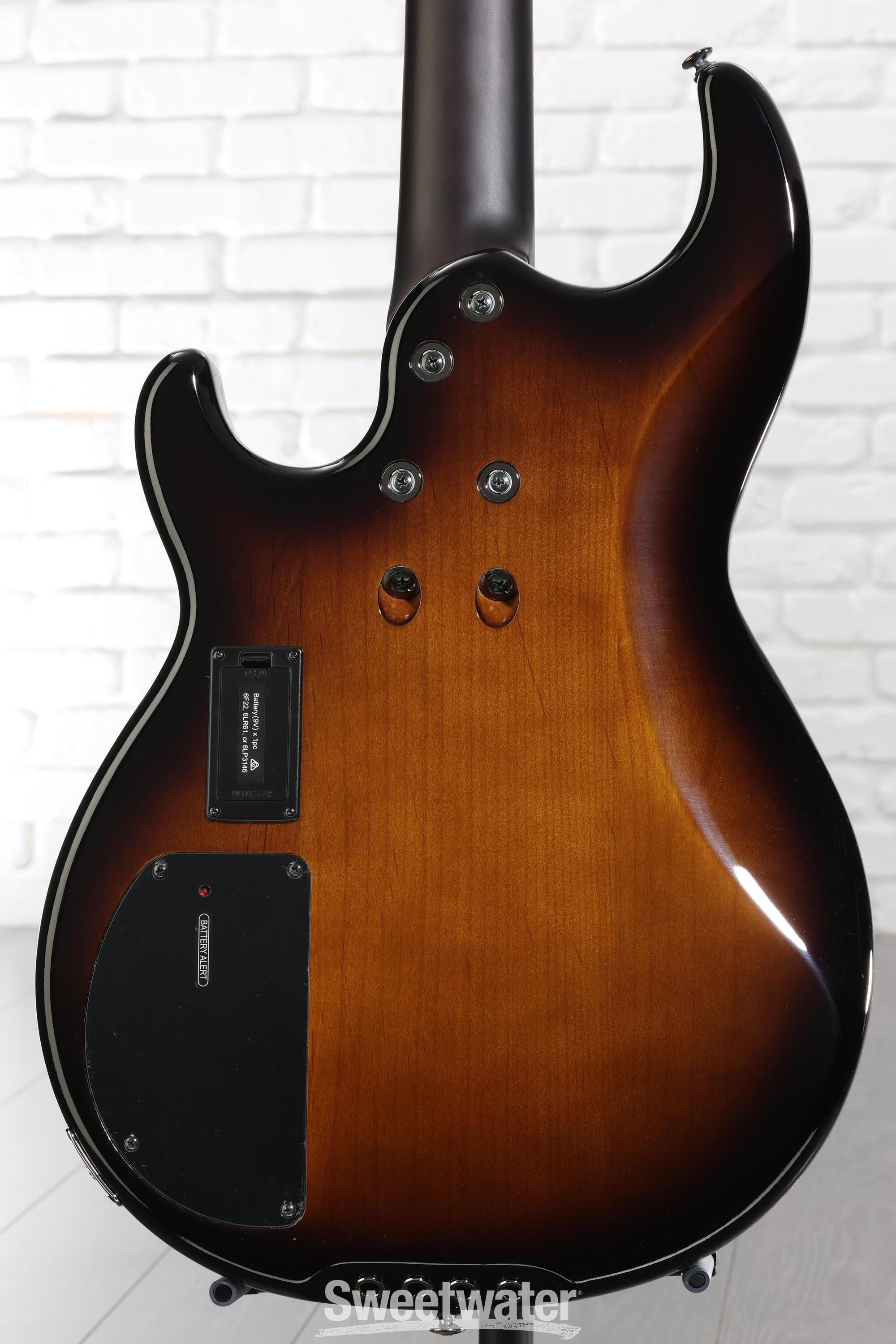 Yamaha BB734A 4-string Bass Guitar - Dark Coffee Sunburst | Sweetwater