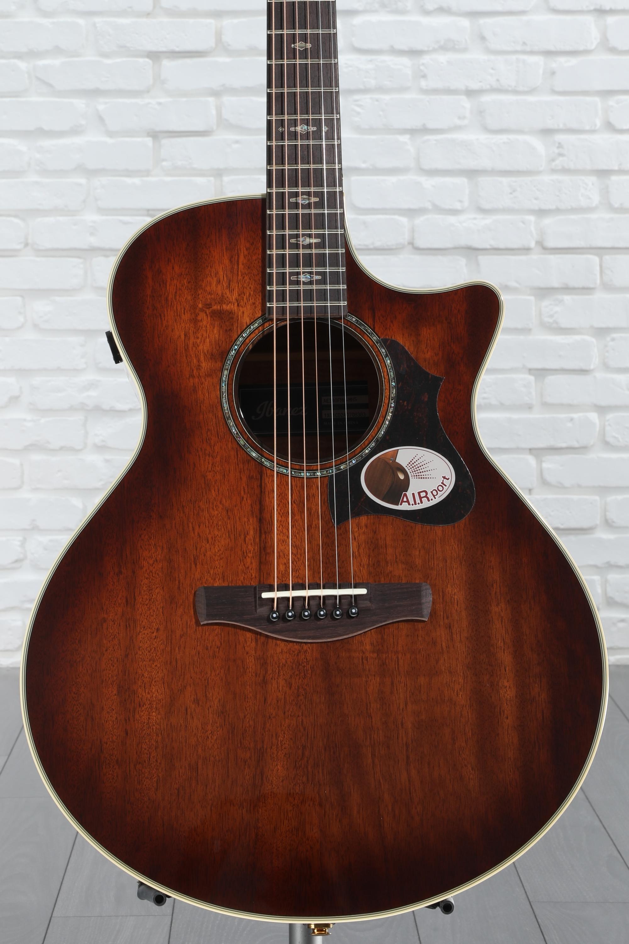 Ibanez AE340FMH Acoustic-electric Guitar - Natural High