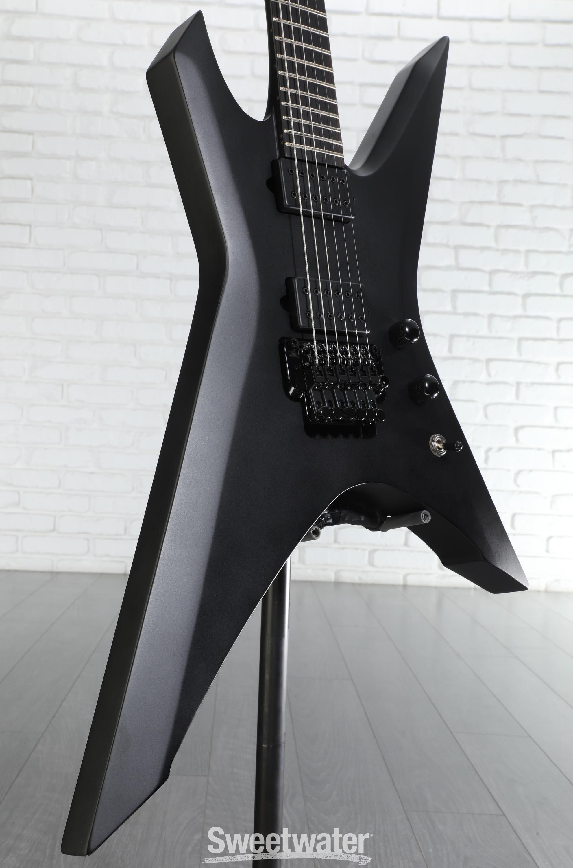 Ibanez Iron Label Xiphos - Black Flat | Sweetwater