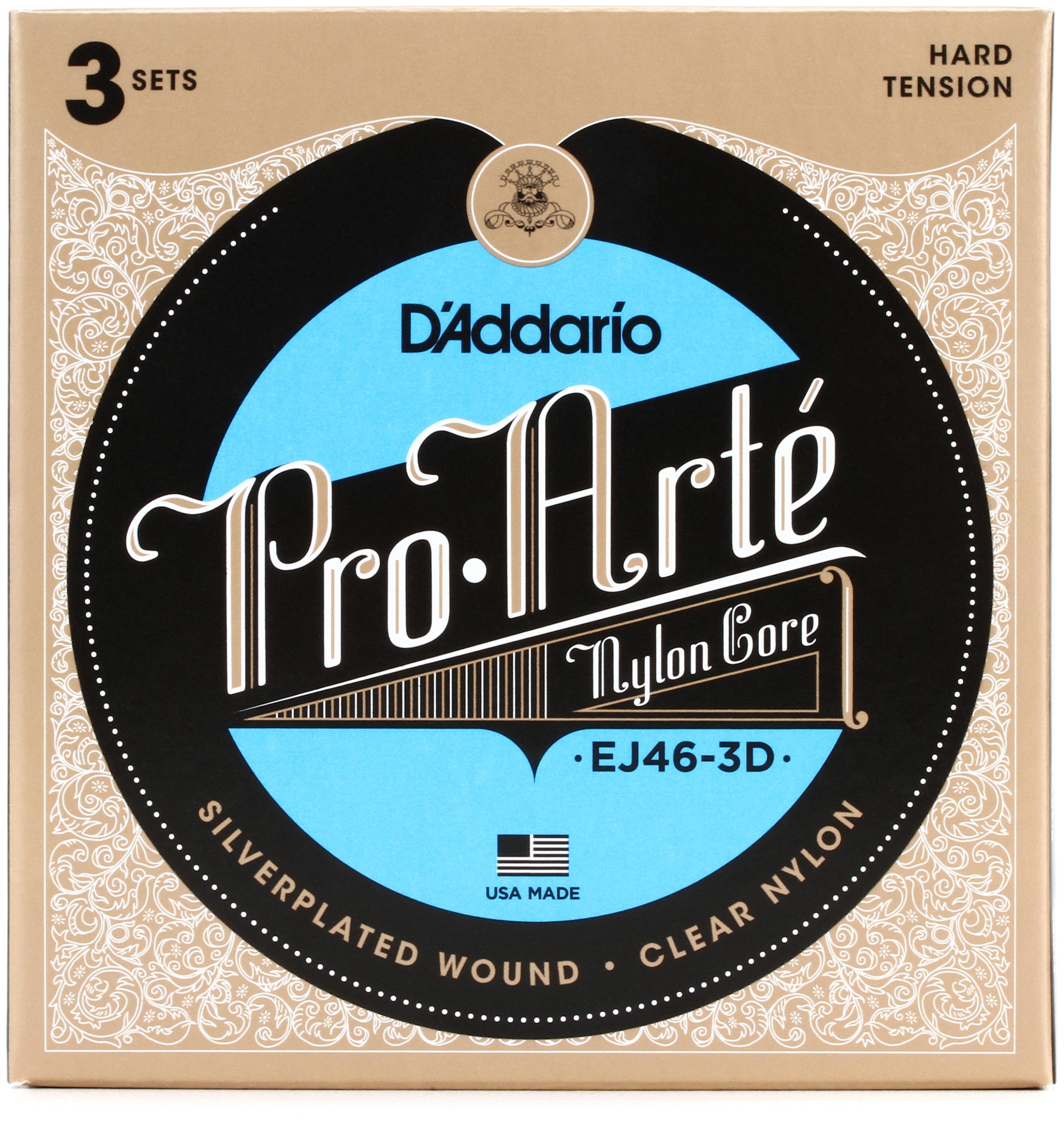 D Addario EJ46 3D Pro Arte Classical Guitar Strings Hard Tension