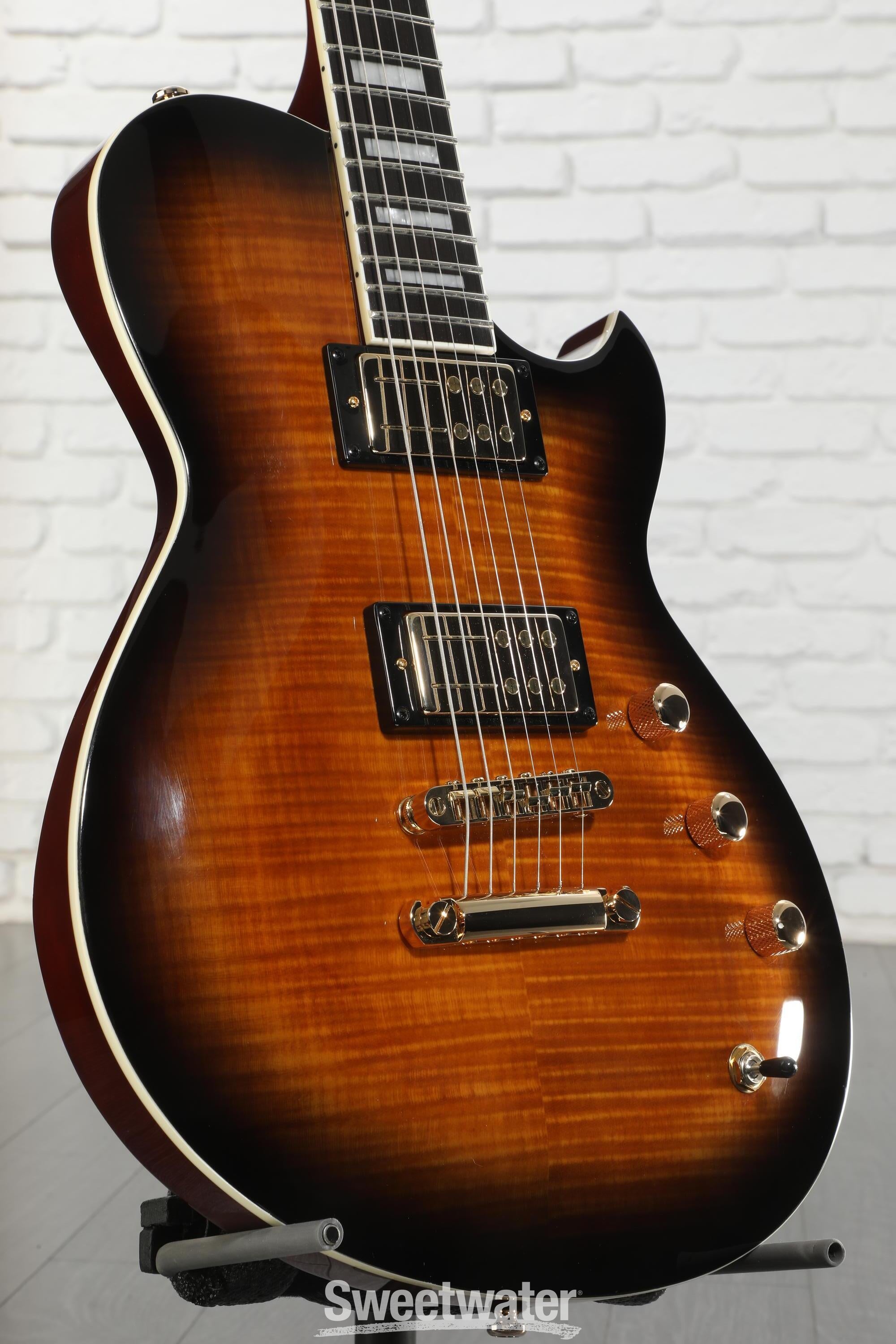 Reverend Roundhouse RA Electric Guitar - Coffee Burst | Sweetwater