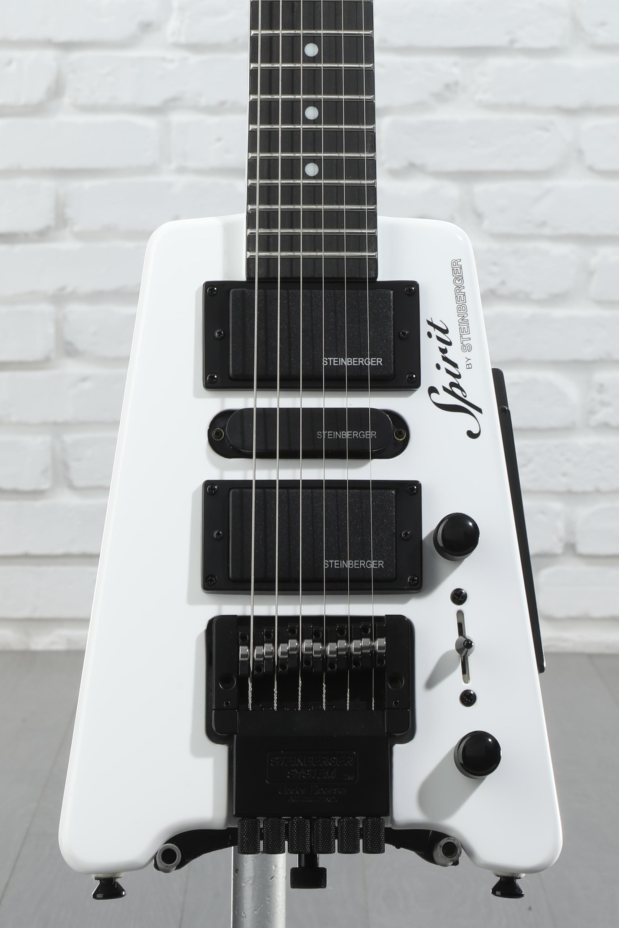 スタインバーグSpirit Stealth エレキギター ホワイト Steinberger / Spirit Collection GT-PRO Deluxe White