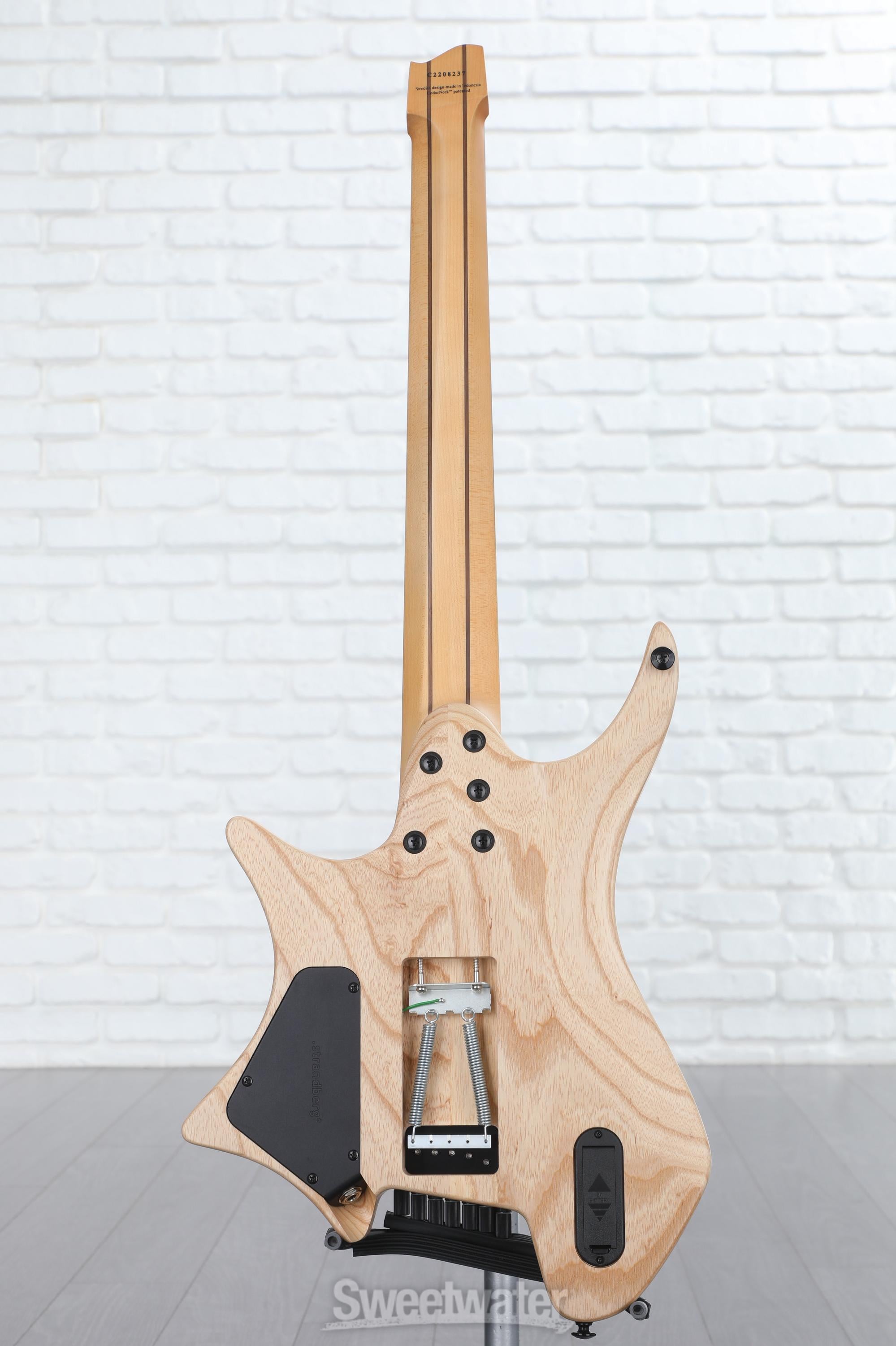 Strandberg Boden Prog NX 7 Electric Guitar - Natural Flame Maple