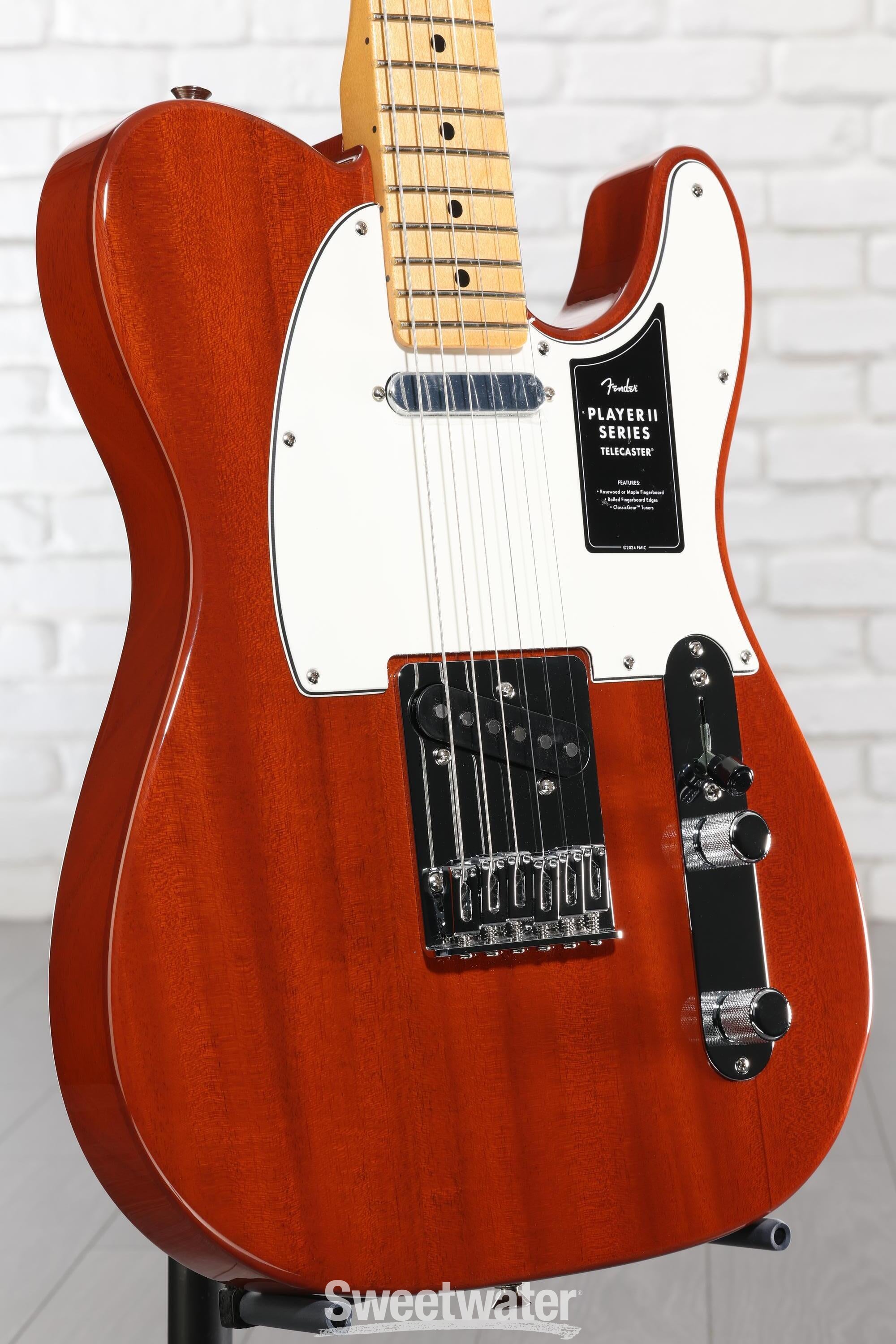 Fender Player II Telecaster Electric Guitar - Mocha with Maple