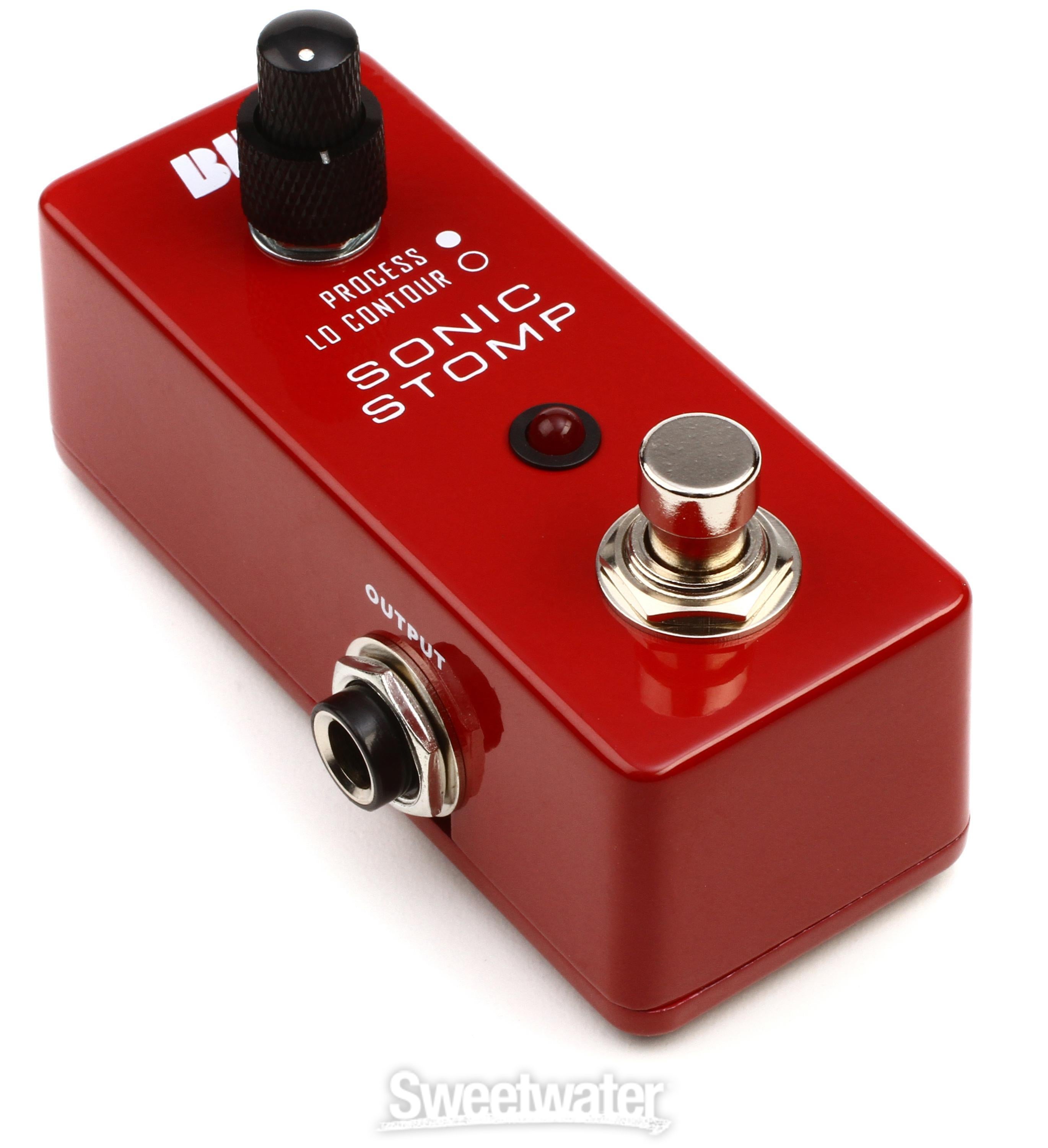BBE MS-92 Mini Sonic Stomp Pedal Reviews | Sweetwater