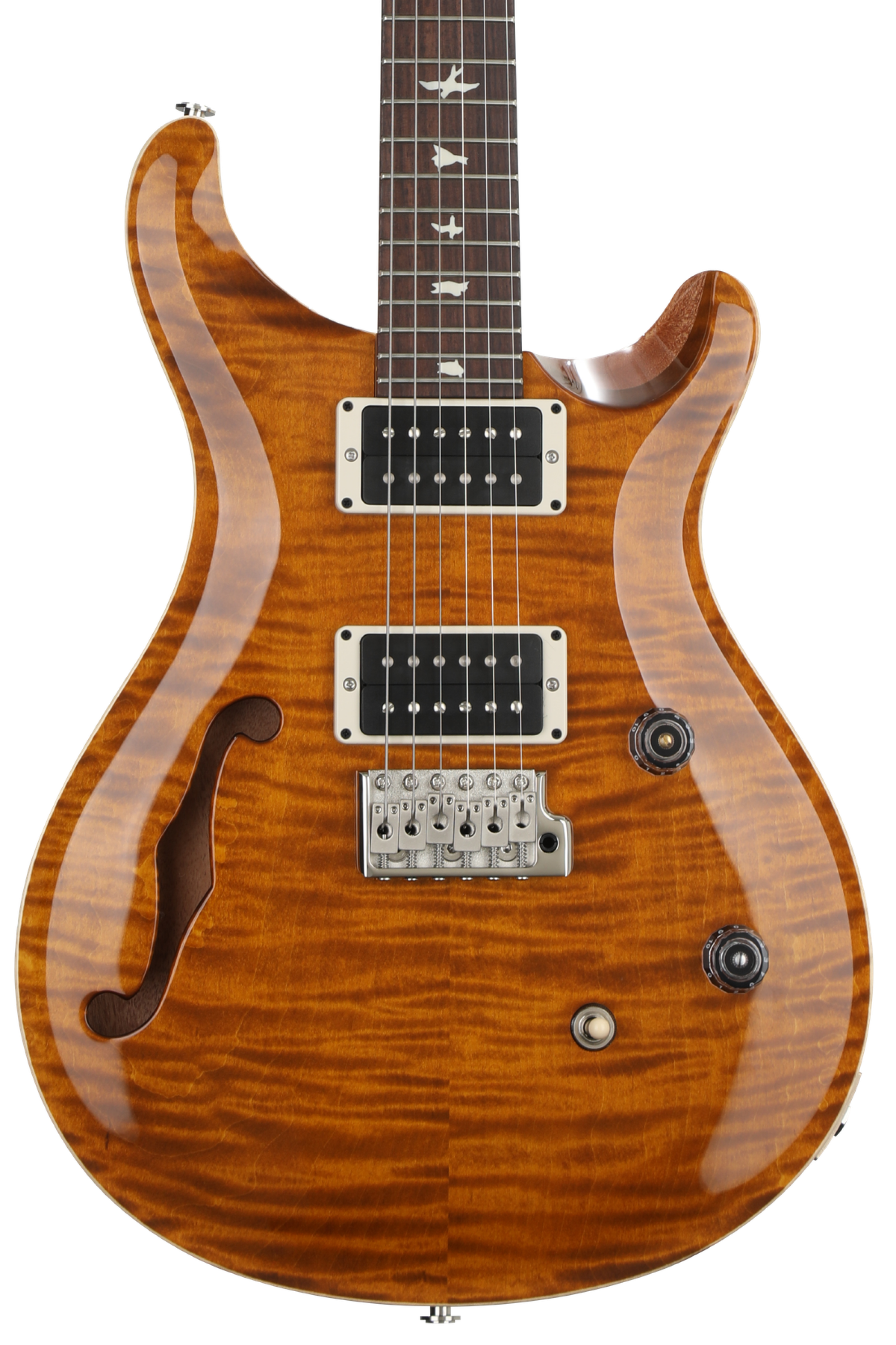 ギター PRS CE 24 Semi-Hollow Amber 2022 PRS CE 24 Semi-Hollow Electric Guitar - Amber | Sweetwater