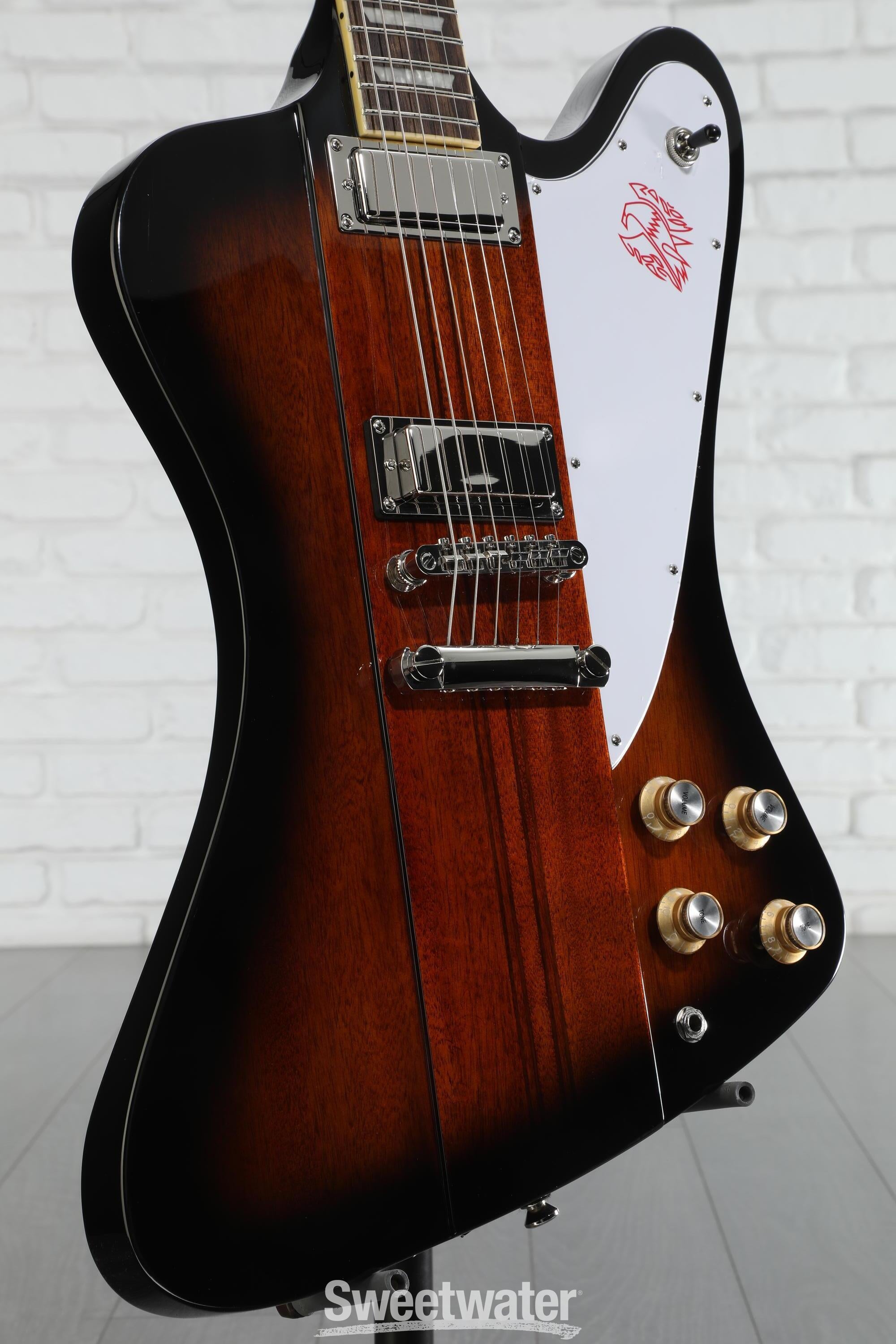 ギター Epiphone Firebird Vintage Sunburst 0001 Epiphone Firebird Electric Guitar - Vintage Sunburst