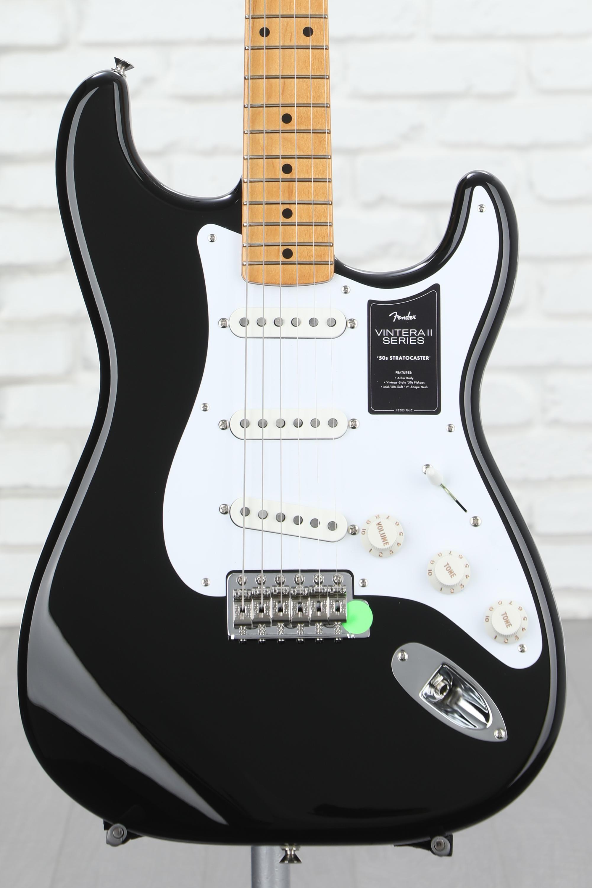 Fender Vintera II '50s Stratocaster Electric Guitar - Black