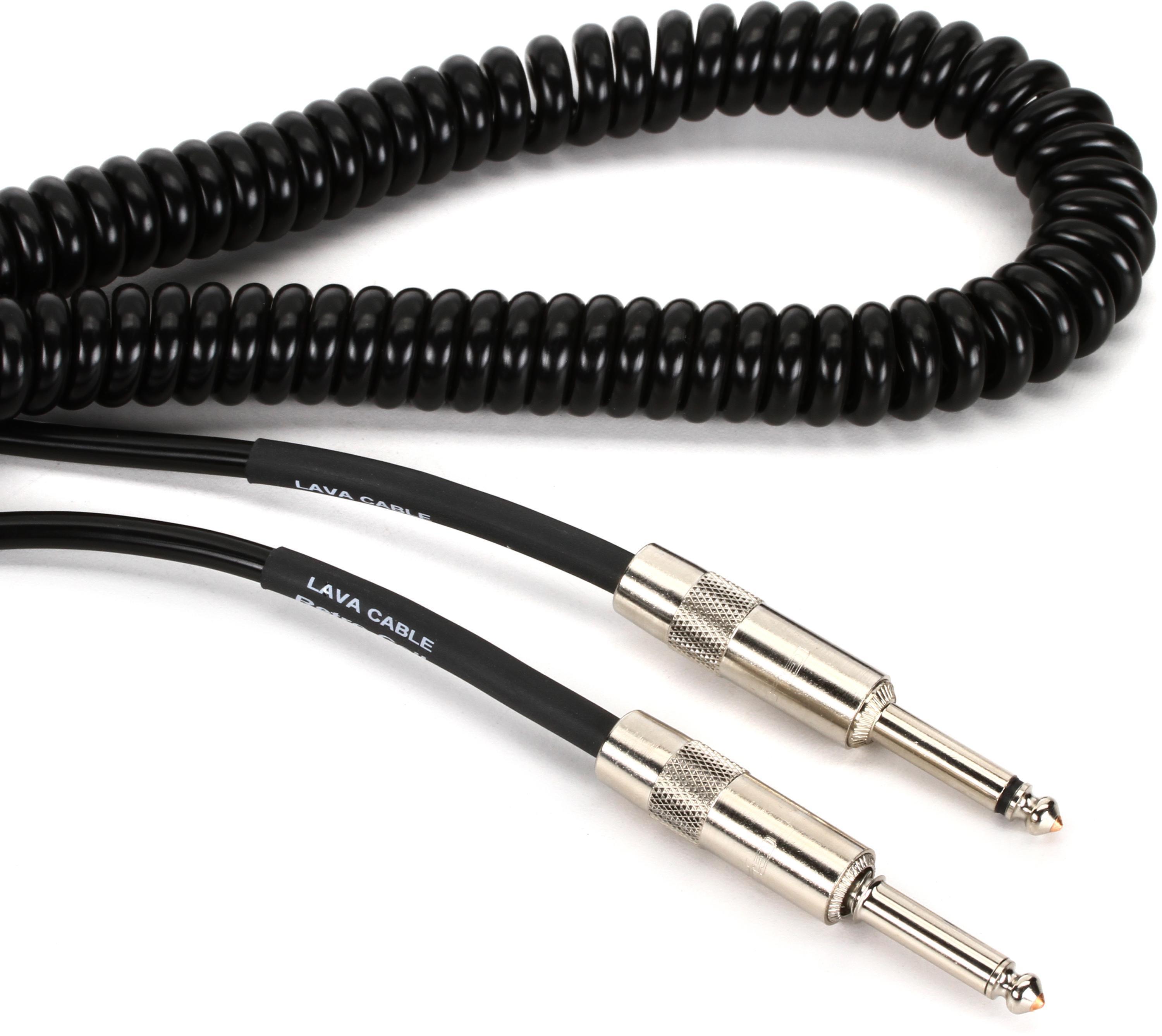 Lava Cable LCSCBS Super Coil Straight to Straight Silent Instrument