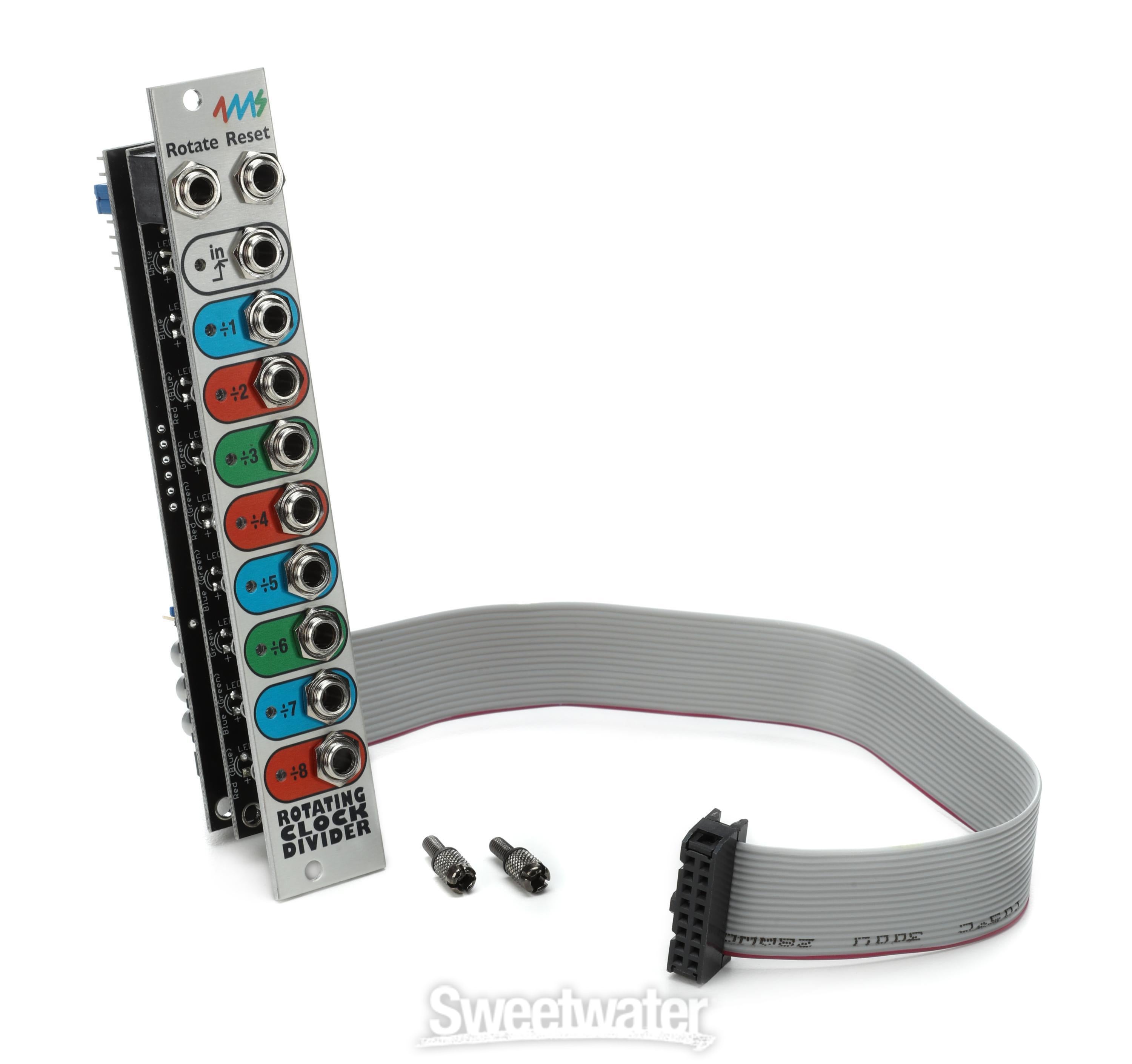 鍵盤楽器 4MS Rotating Clock Divider 4ms Rotating Clock Divider Eurorack Module | Sweetwater