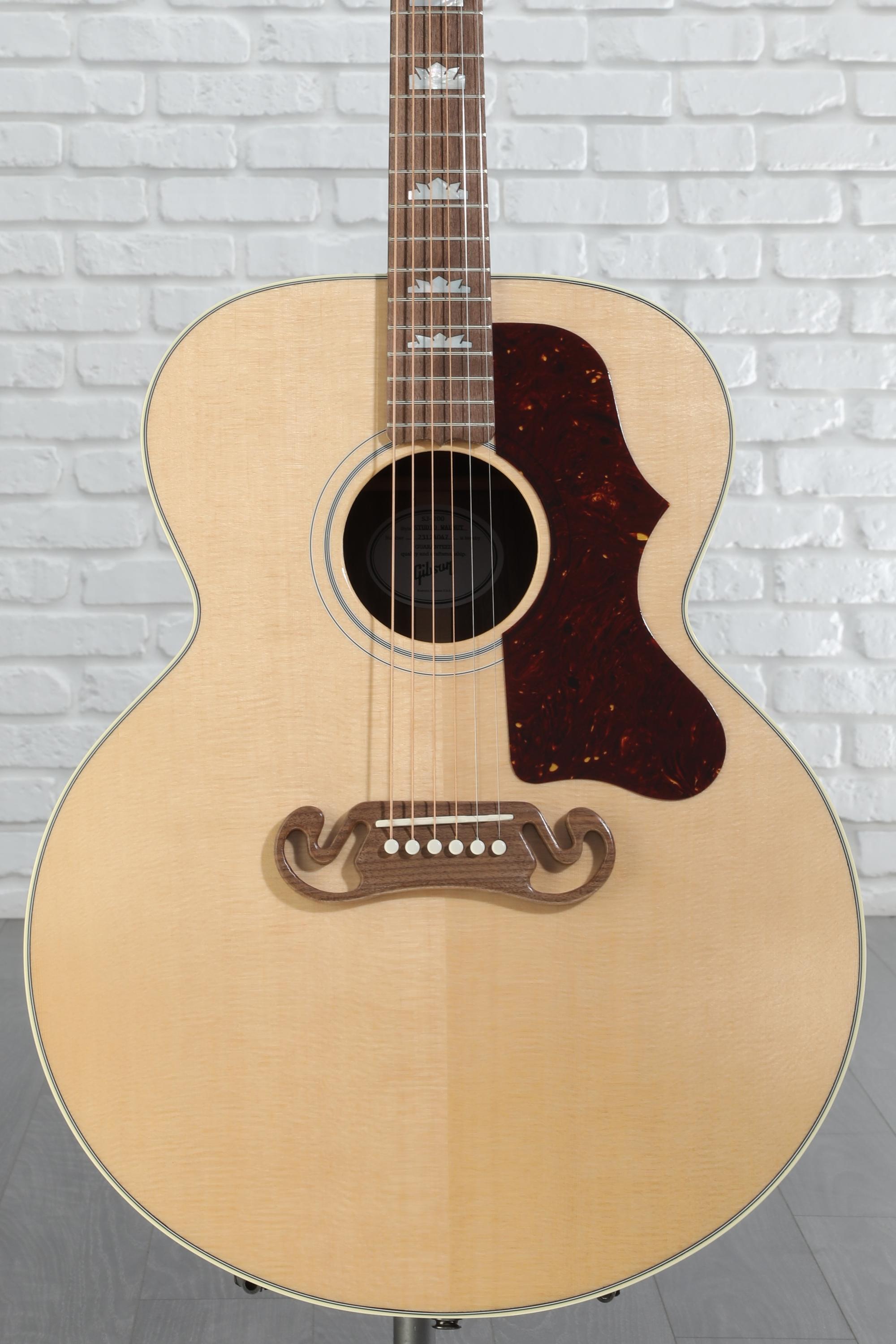 Platinum Gibson SJ-200 Standard Acoustic-Electric Guitar