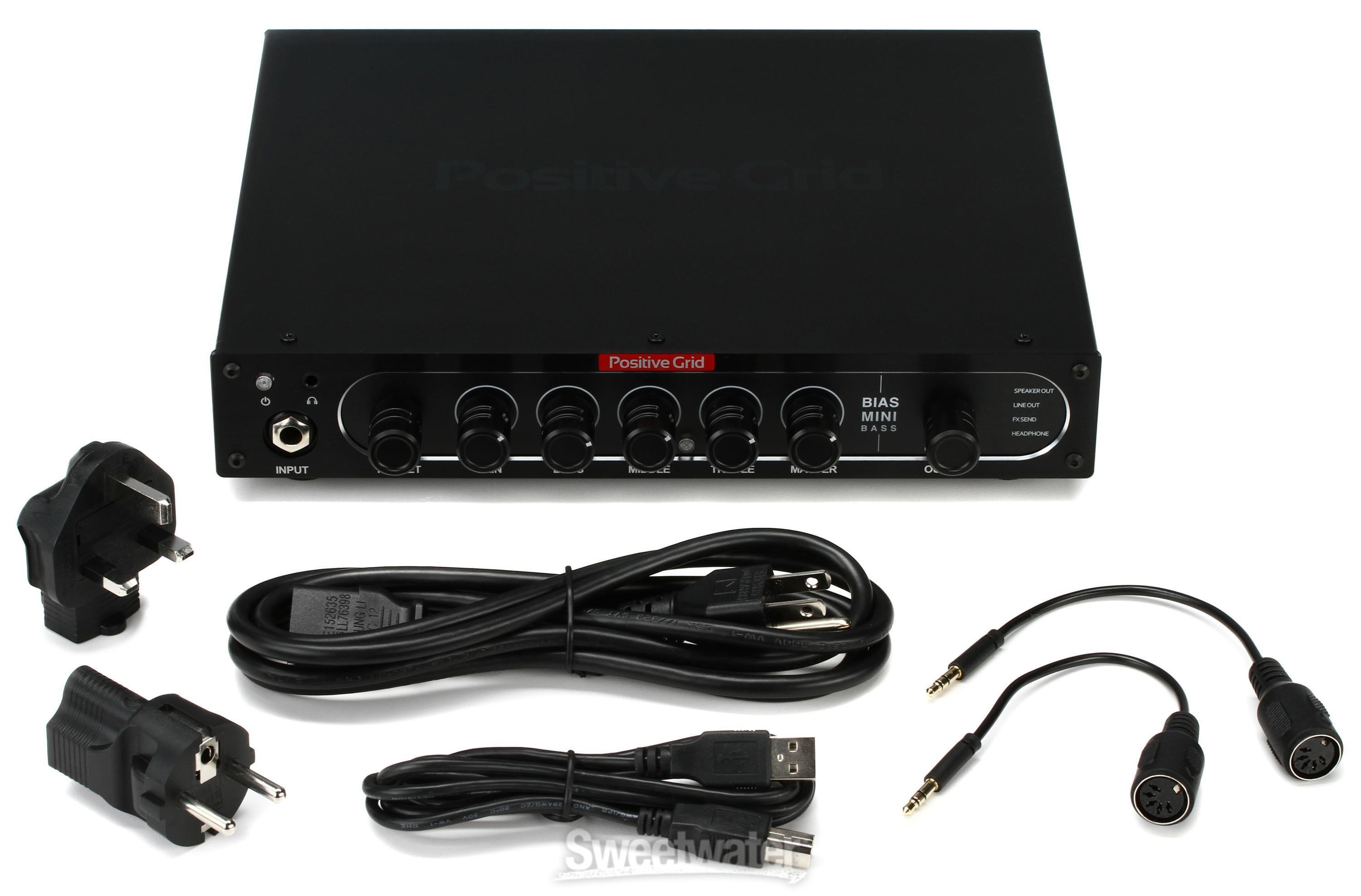 Positive Grid Bias Mini 300-watt Bass Head