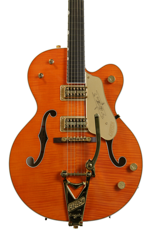 Gretsch G6120TM Chet Atkins Hollow Body - Tiger Maple | Sweetwater 