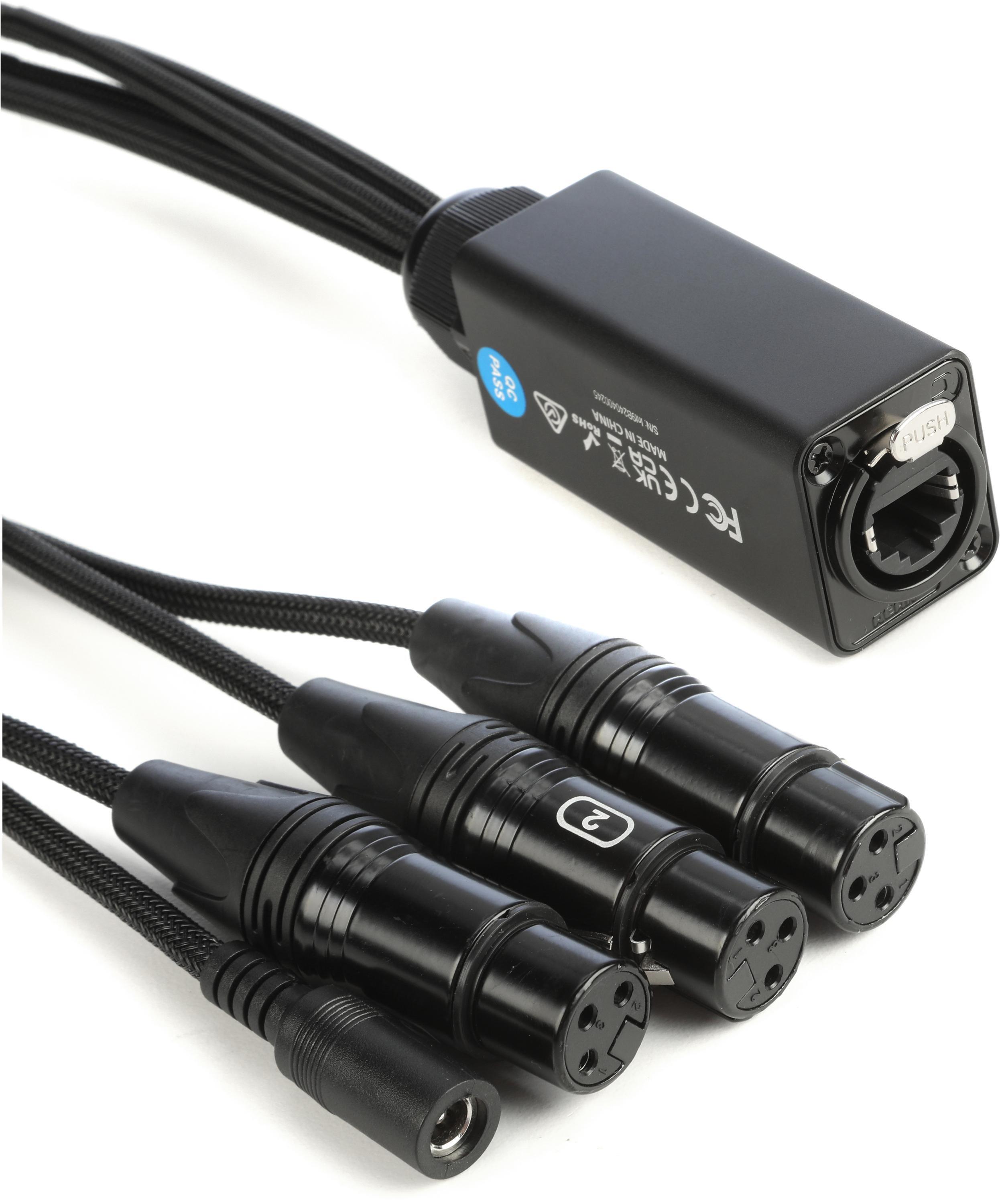 Xvive 3-channel XLR-Cat5 Snake | Sweetwater