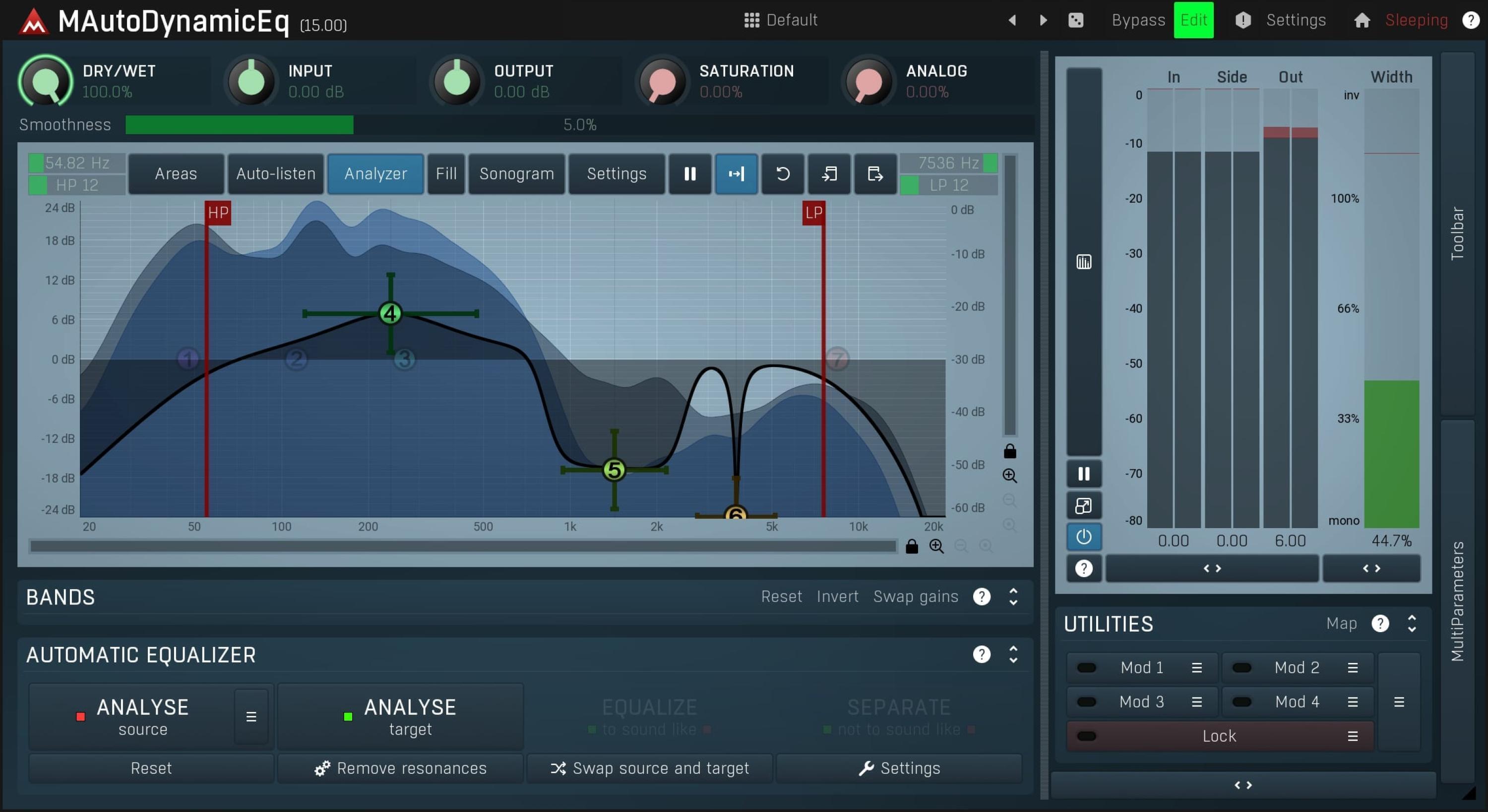 Photo of MeldaProduction MAutoDynamicEq Dynamic EQ Plug-in