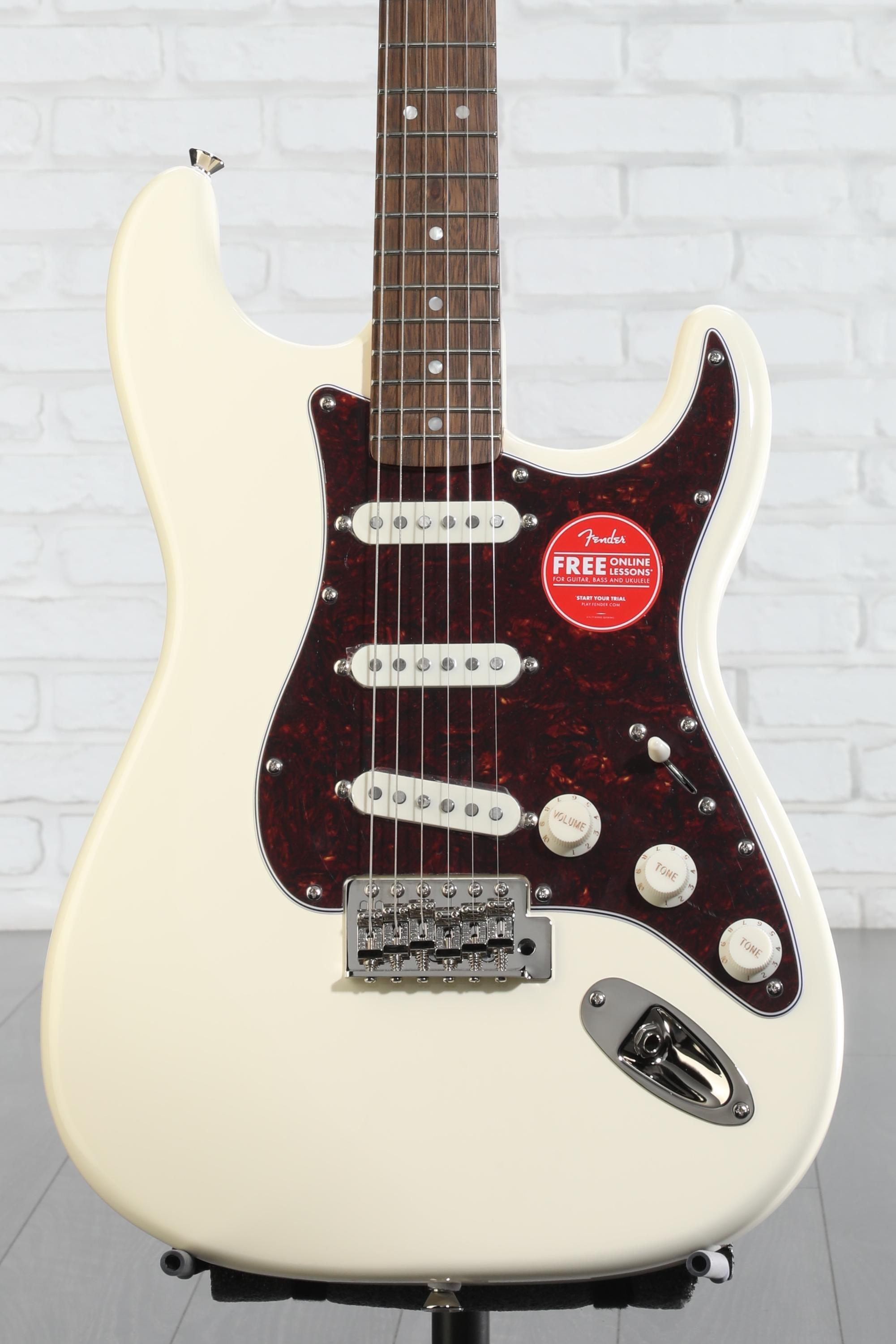 Squier Classic Vibe '70s Stratocaster - Olympic White | Sweetwater