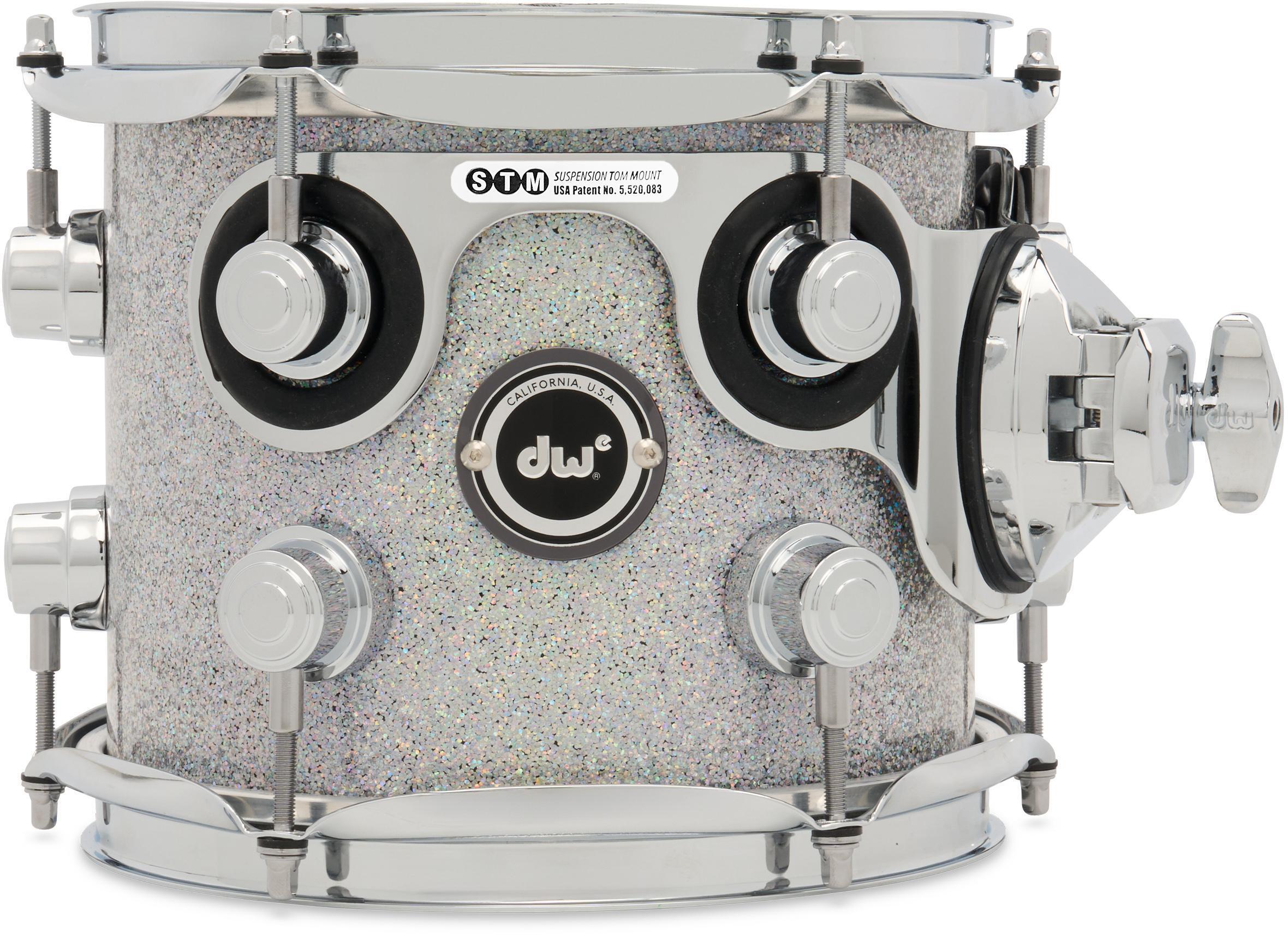 Photo of DW DWe e33 Mounted Tom - 7 inches x 8 inches, Diamond Nebula
