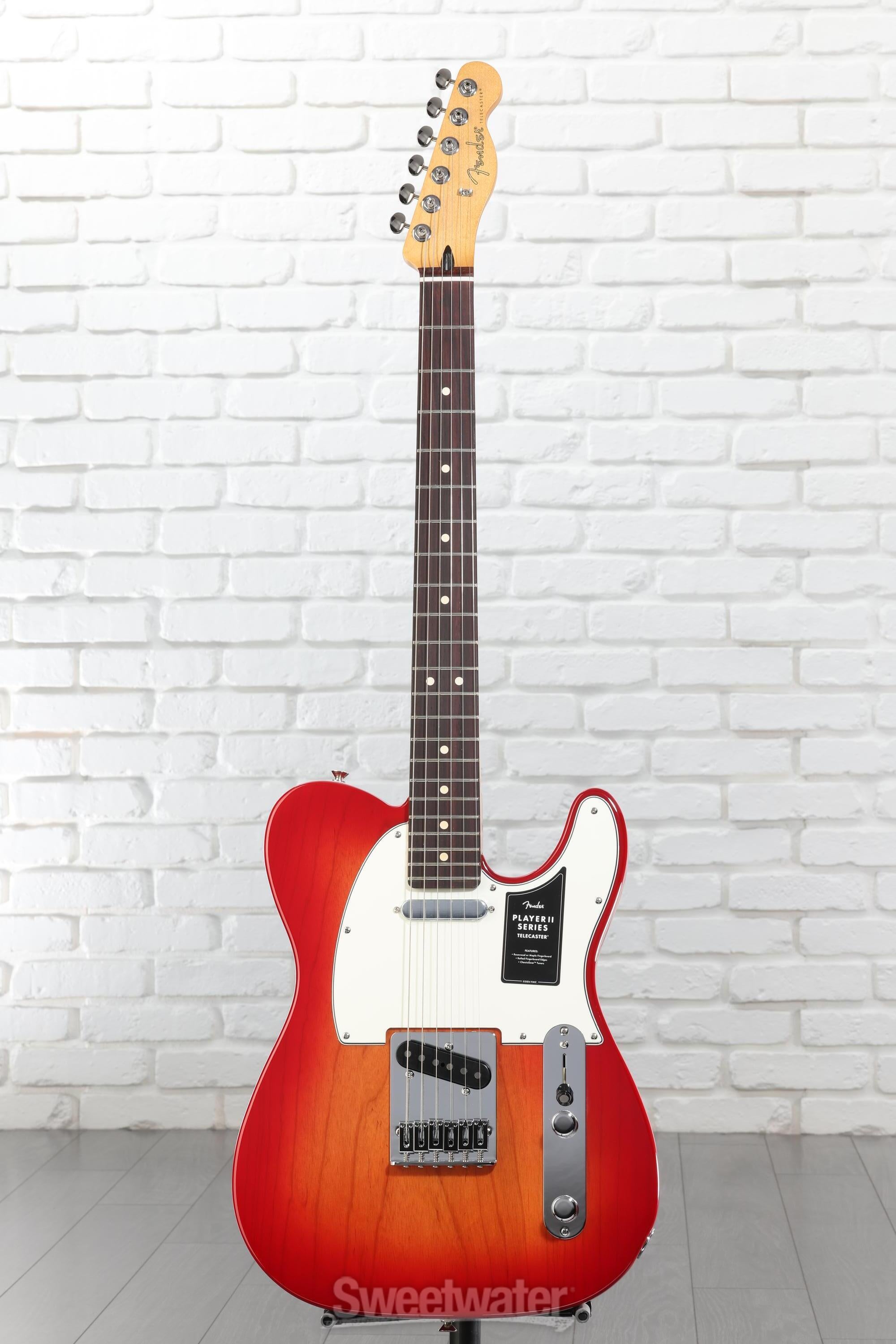 Fender Player II Telecaster Electric Guitar - Aged Cherry Burst