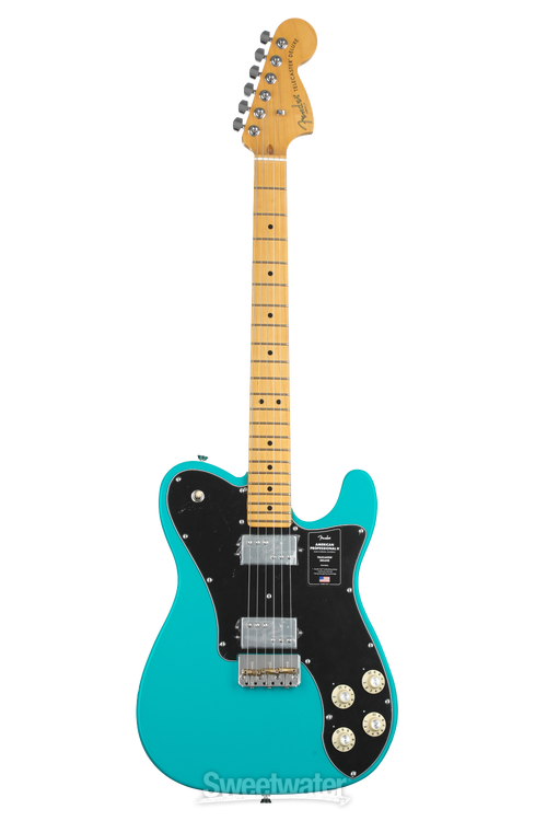 Fender American Professional II Telecaster Deluxe - Miami Blue