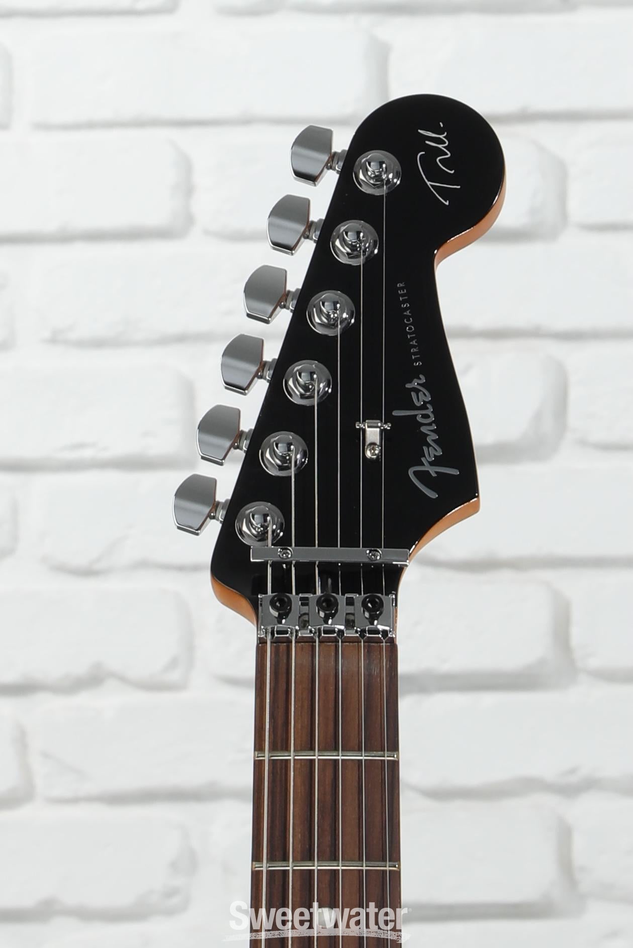 ゆ*ち様 Fender Tom Morello stratocaster cus Fender Tom Morello Stratocaster - Black | Sweetwater