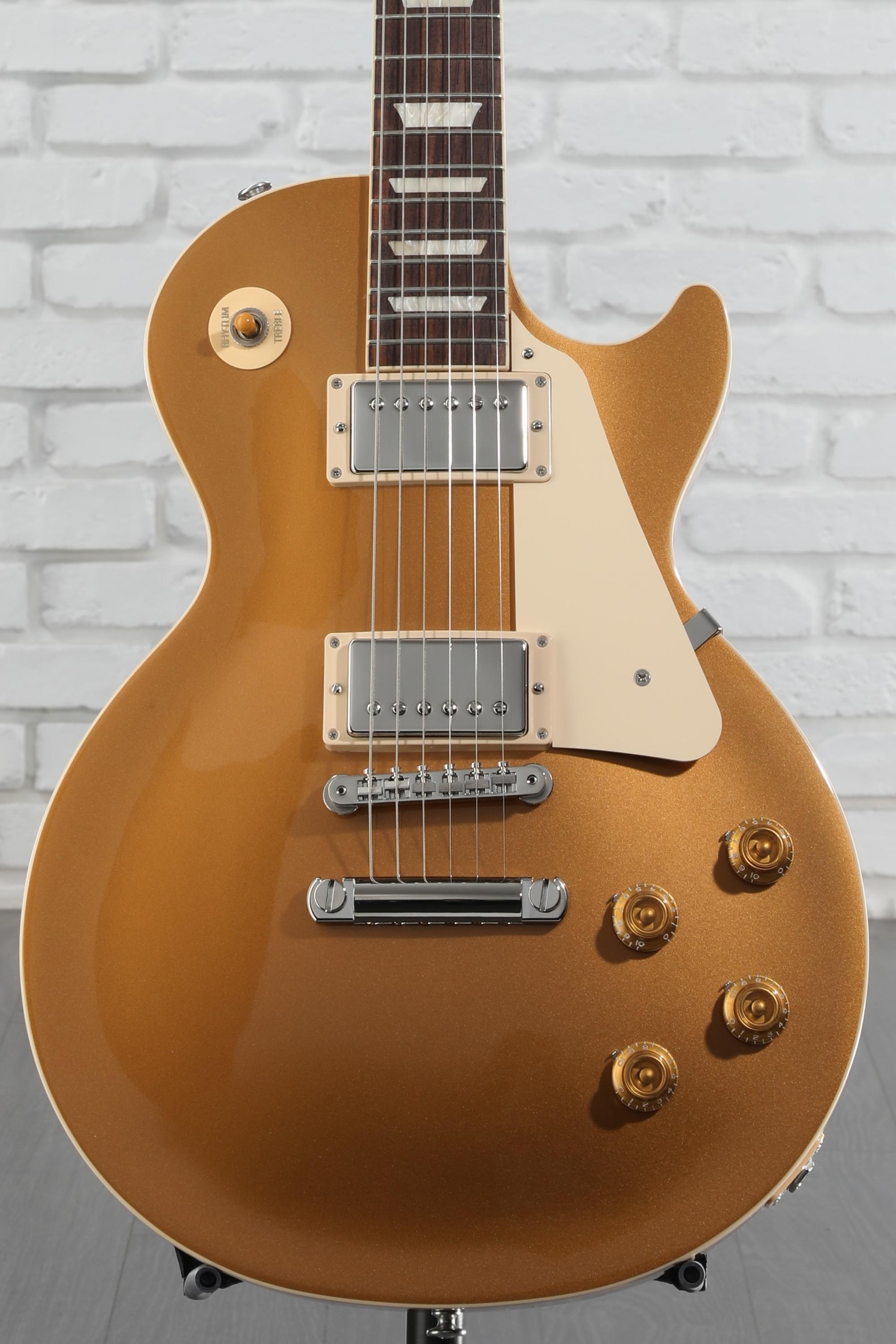 Gibson Les Paul Standard '50s Gold Top Electric Guitar | zZounds