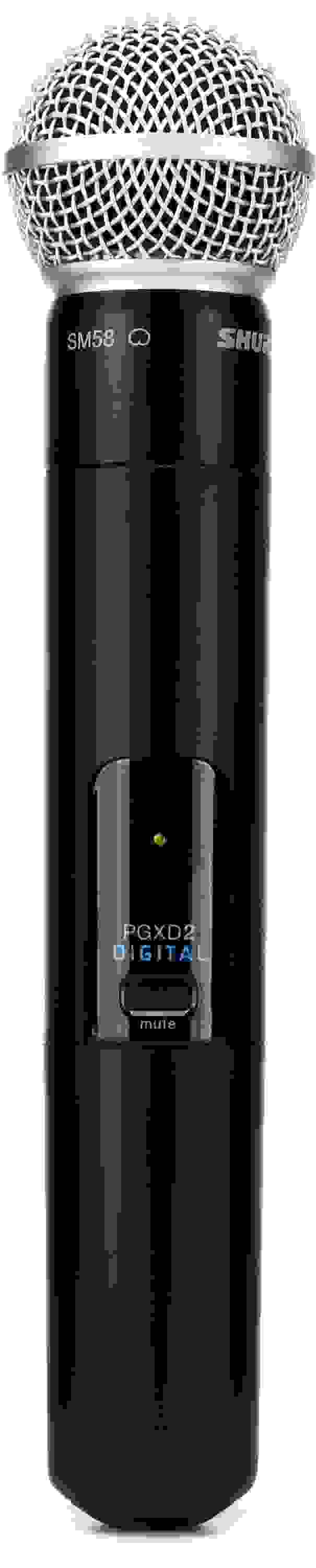 Shure PGXD2/SM58 Wireless Handheld Microphone Transmitter