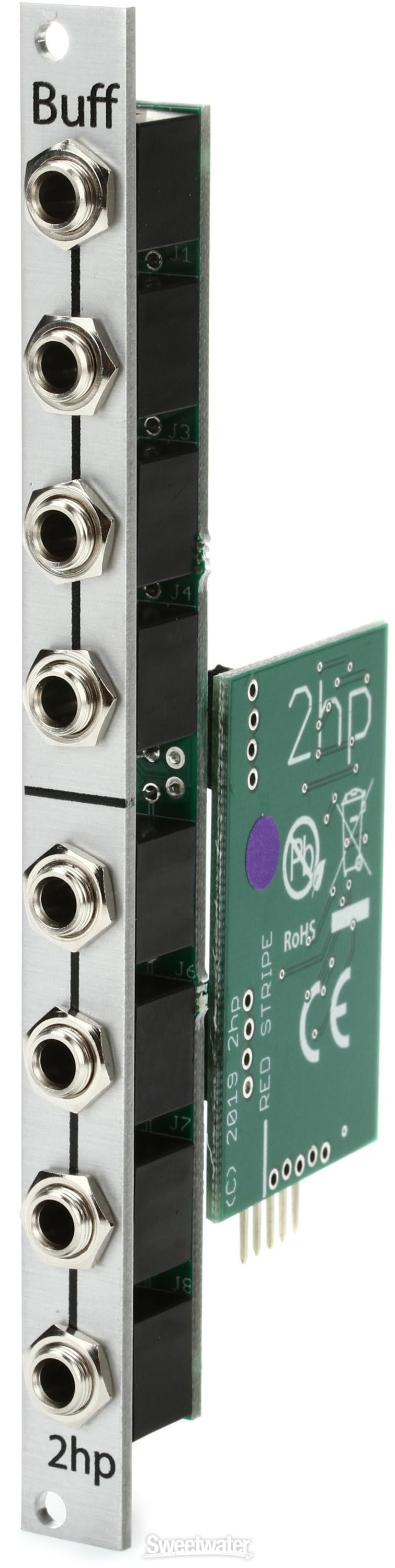 2hp deals Buff, Buffered Multiple Eurorack Modul