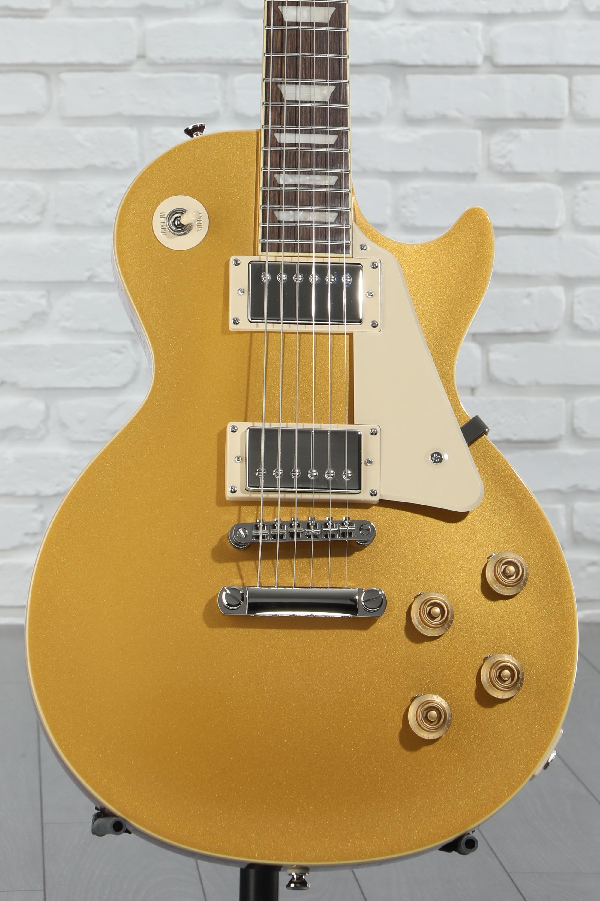 【送料込】Epiphone Les Paul standard GOLD TOP Amazon.com: Epiphone Les Paul Standard 50s, Metallic Gold