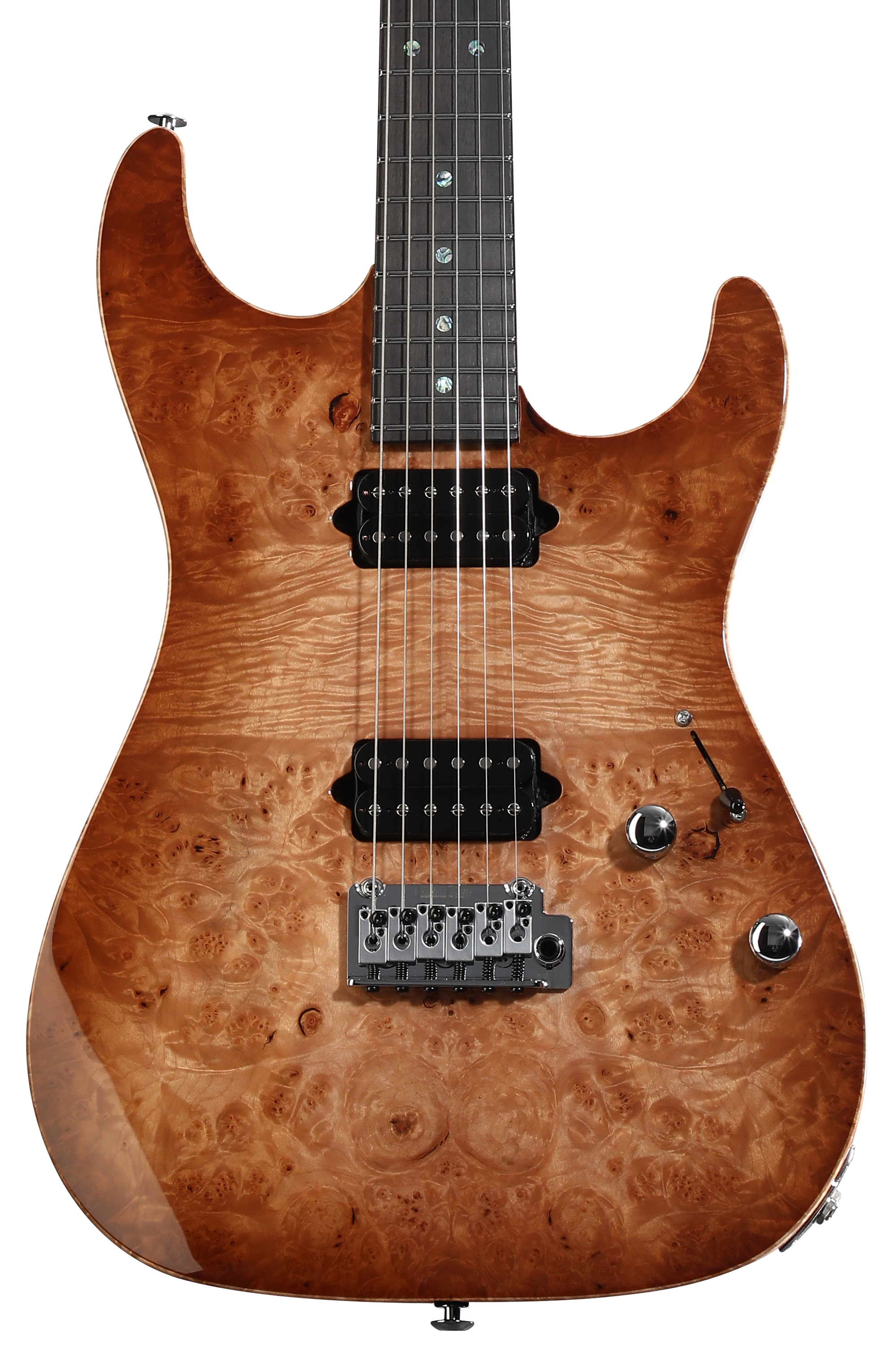 Suhr Custom Standard S HH Electric Guitar - Black | Sweetwater
