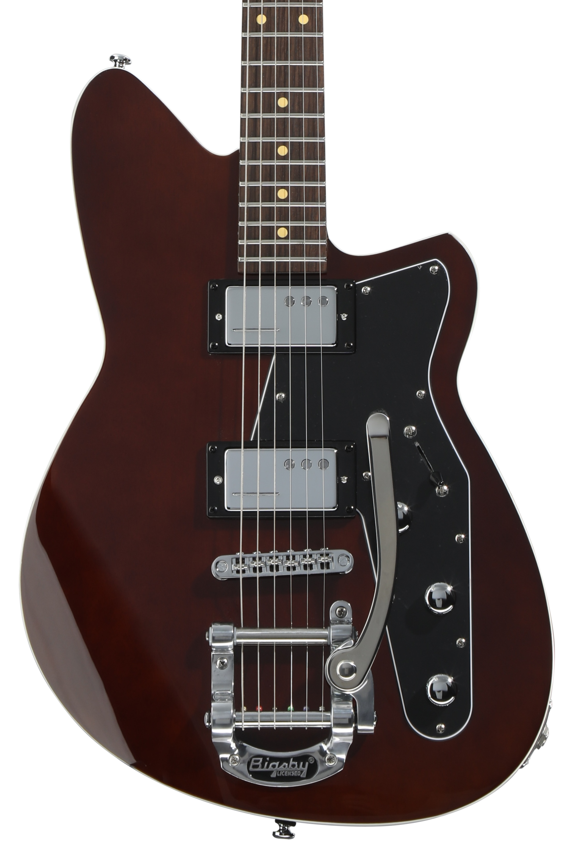 Reverend Jetstream HC Electric Guitar - Dark Violin Brown