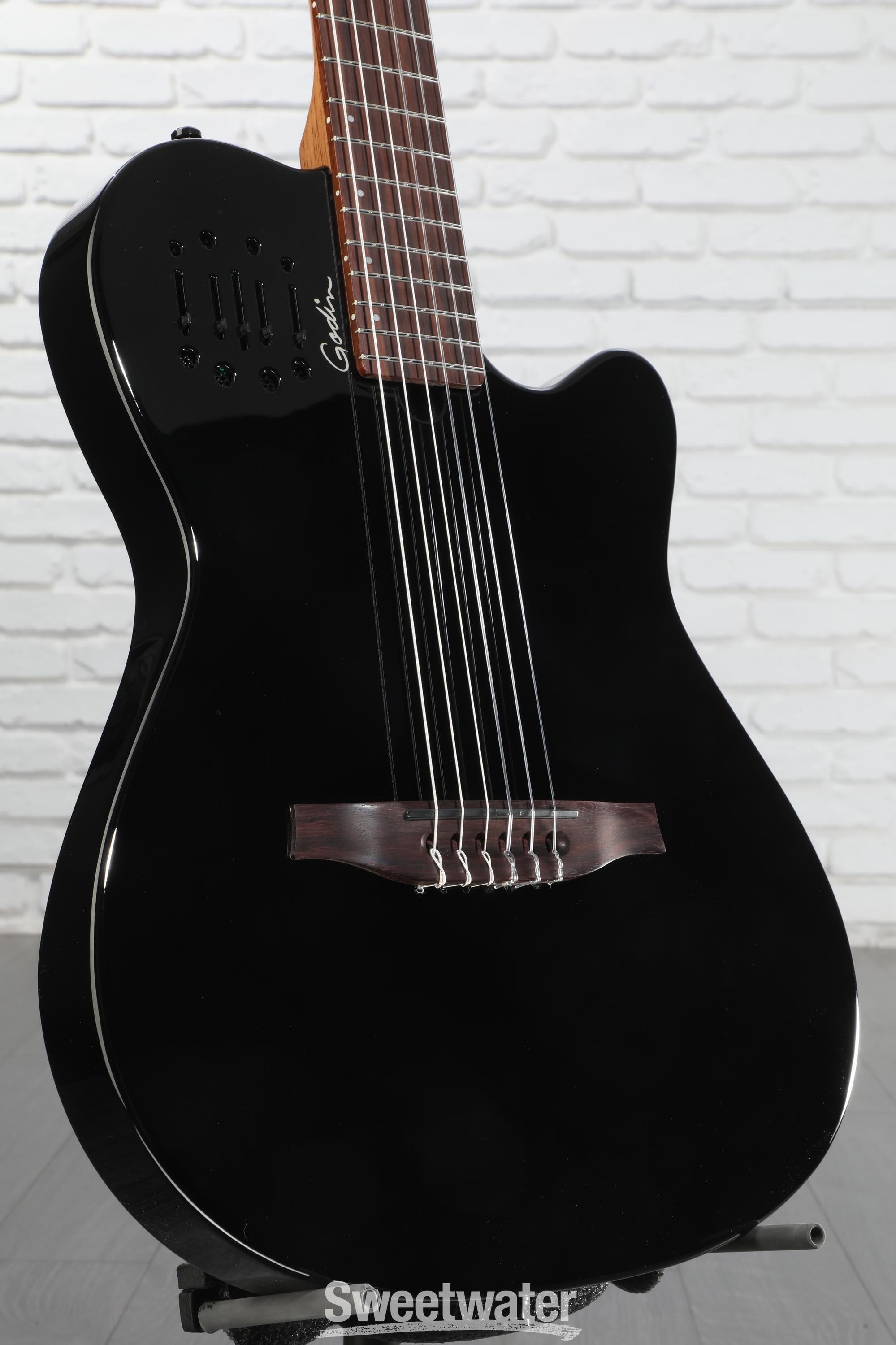 Godin Multiac Mundial Nylon Acoustic-electric Guitar - Onyx