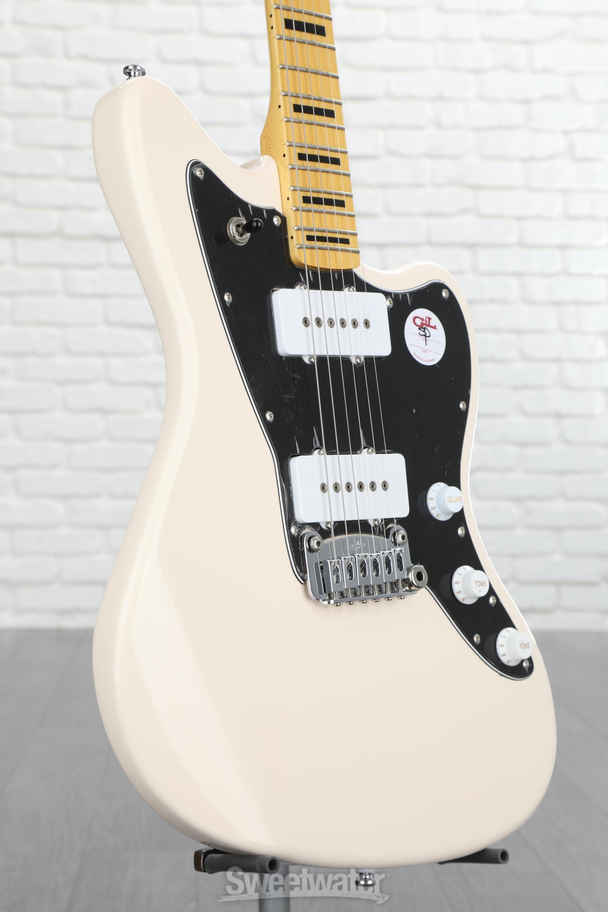 G&L Tribute Doheny Electric Guitar - Olympic White | Sweetwater