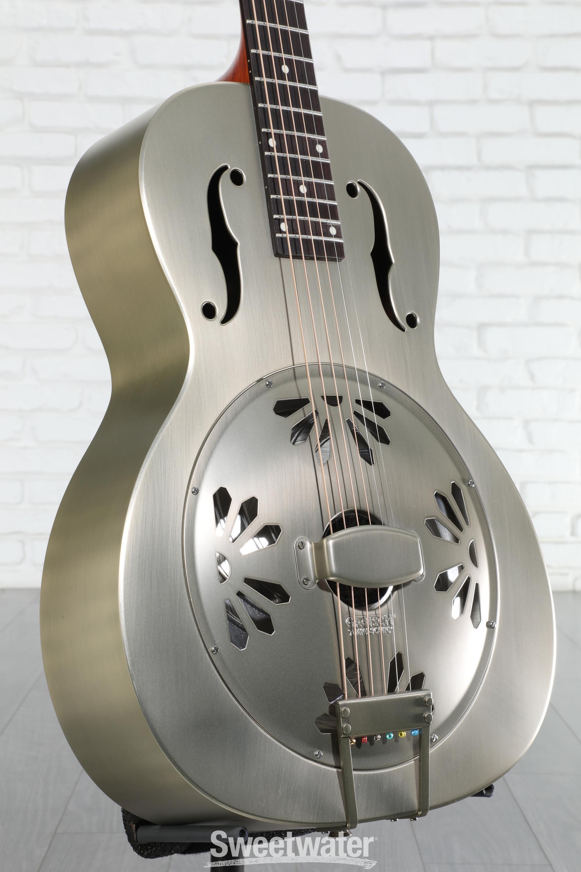 Gretsch G9201 Honey Dipper Roundneck Metal Resonator - Shed