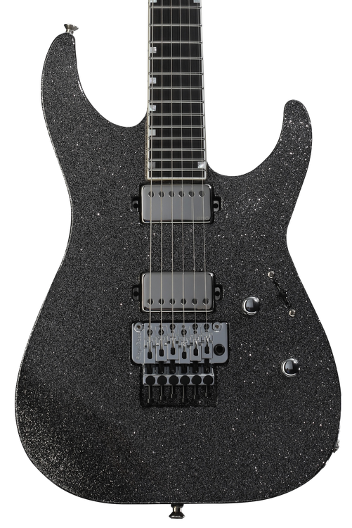 ESP M-II NTB FR USA Electric Guitar - Black Sparkle