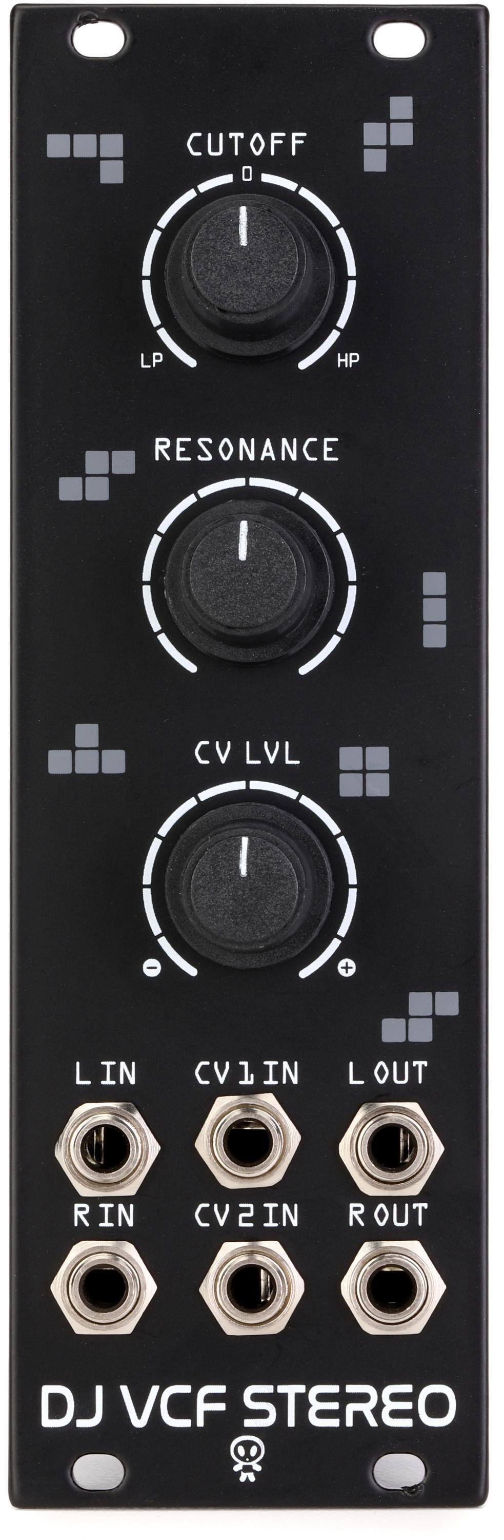 Erica Synths DJ VCF Stereo Eurorack Module | Sweetwater