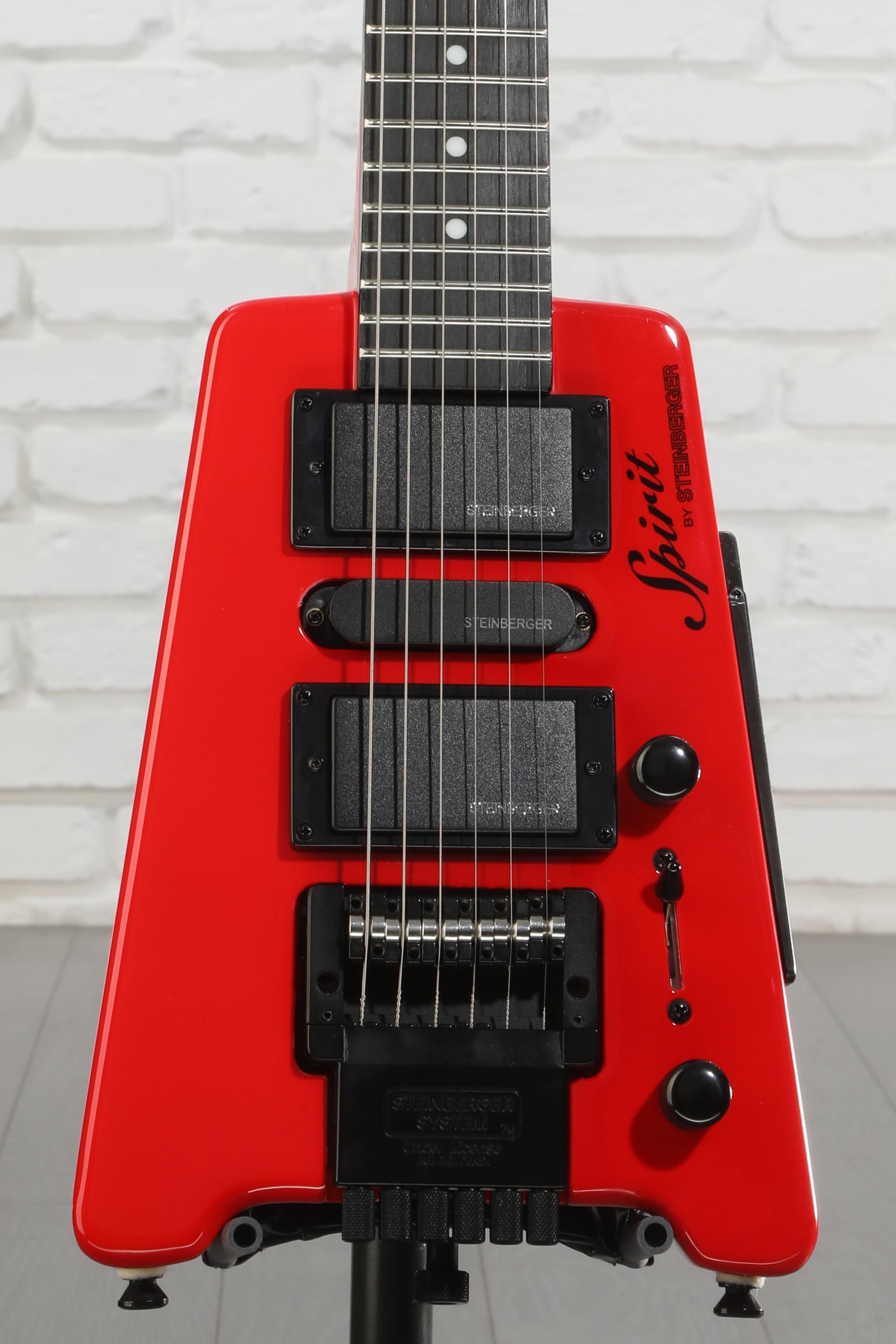 Steinberger Spirit GT-PRO Deluxe Electric Guitar - Hot Rod Red