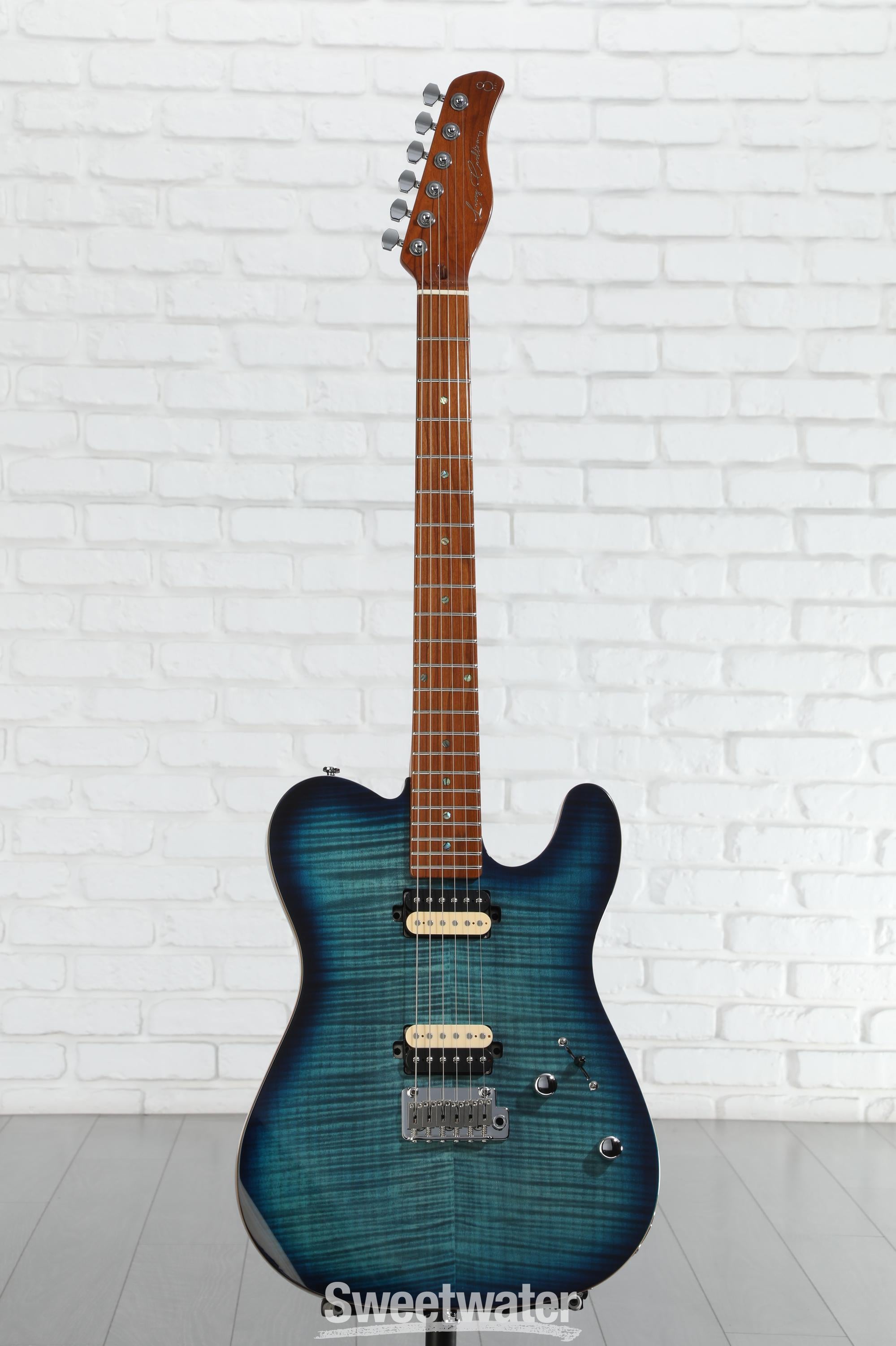 Sire Larry Carlton T7 FM Electric Guitar - Transparent Blue