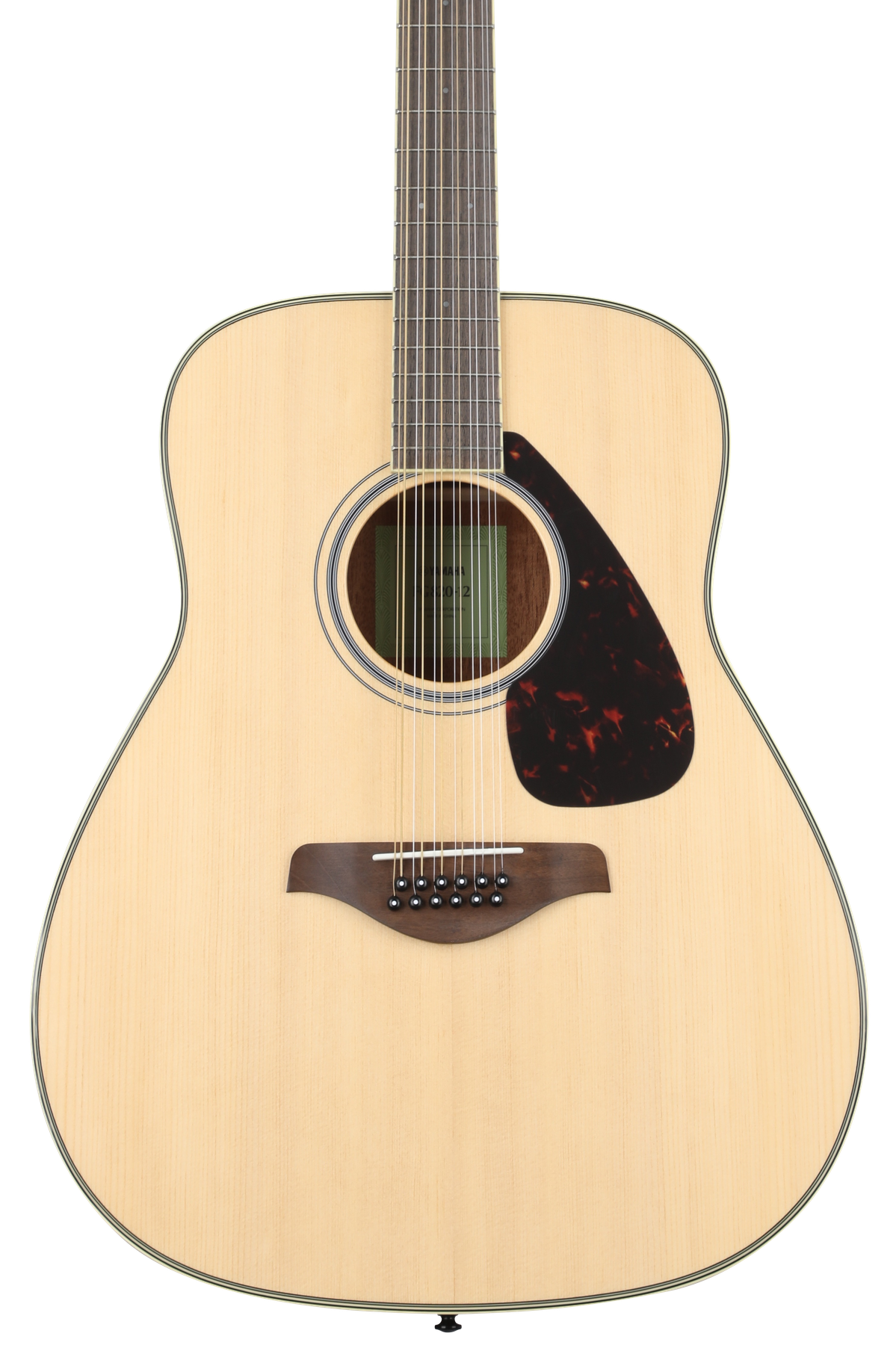 Yamaha FG820 12 12 string Acoustic Guitar Natural Sweetwater