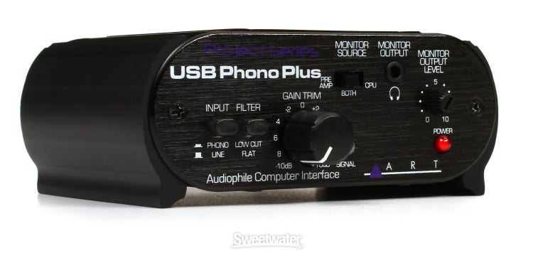 ART USB Phono Plus Phono Preamp & Audio Interface