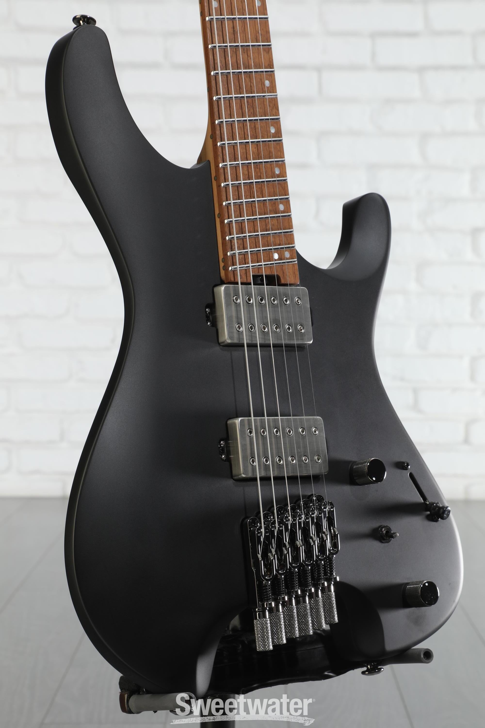 Ibanez QX52 Electric Guitar - Flat Black | Sweetwater