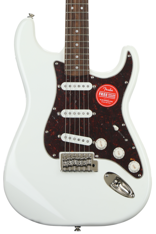 Squier Classic Vibe '70s Stratocaster - Olympic White | Sweetwater
