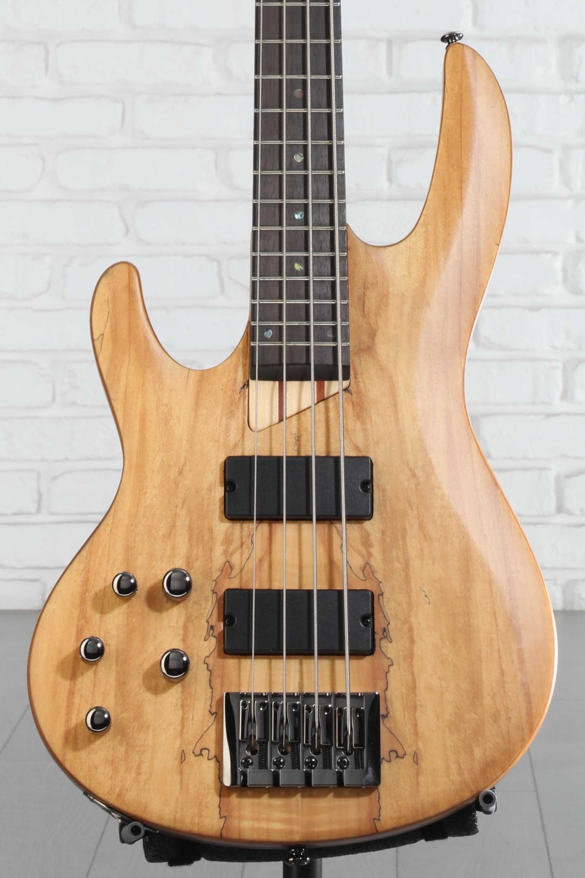 ESP LTD B-204SM Left-handed Bass Guitar - Natural Satin | Sweetwater