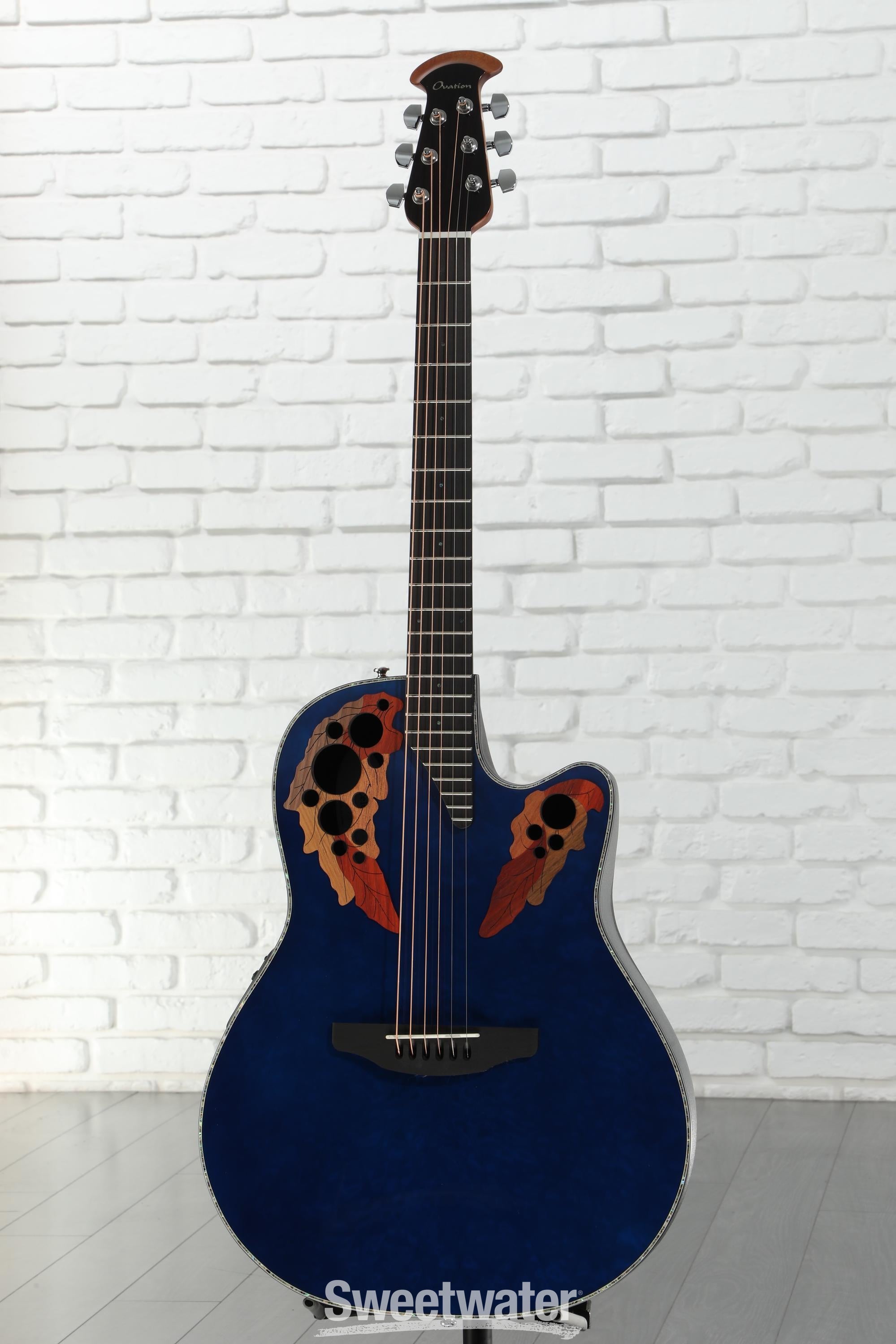 オベーション　Celebrity Elite Exotic CE44P-8TQ Amazon.com: Ovation CE44P-8TQ Acoustic-Electric Guitar