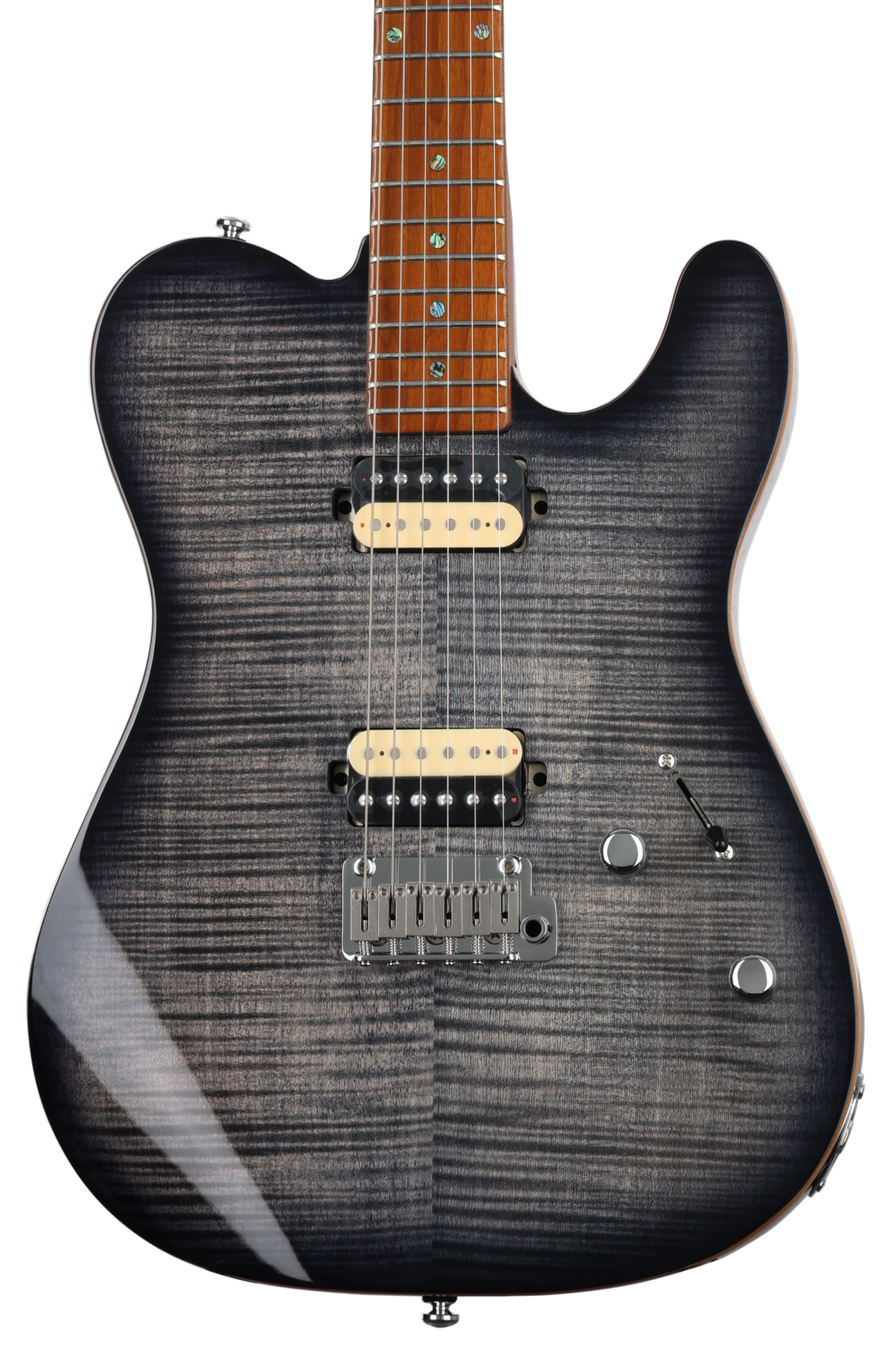 Sire Larry Carlton T7 FM Electric Guitar - Transparent Black