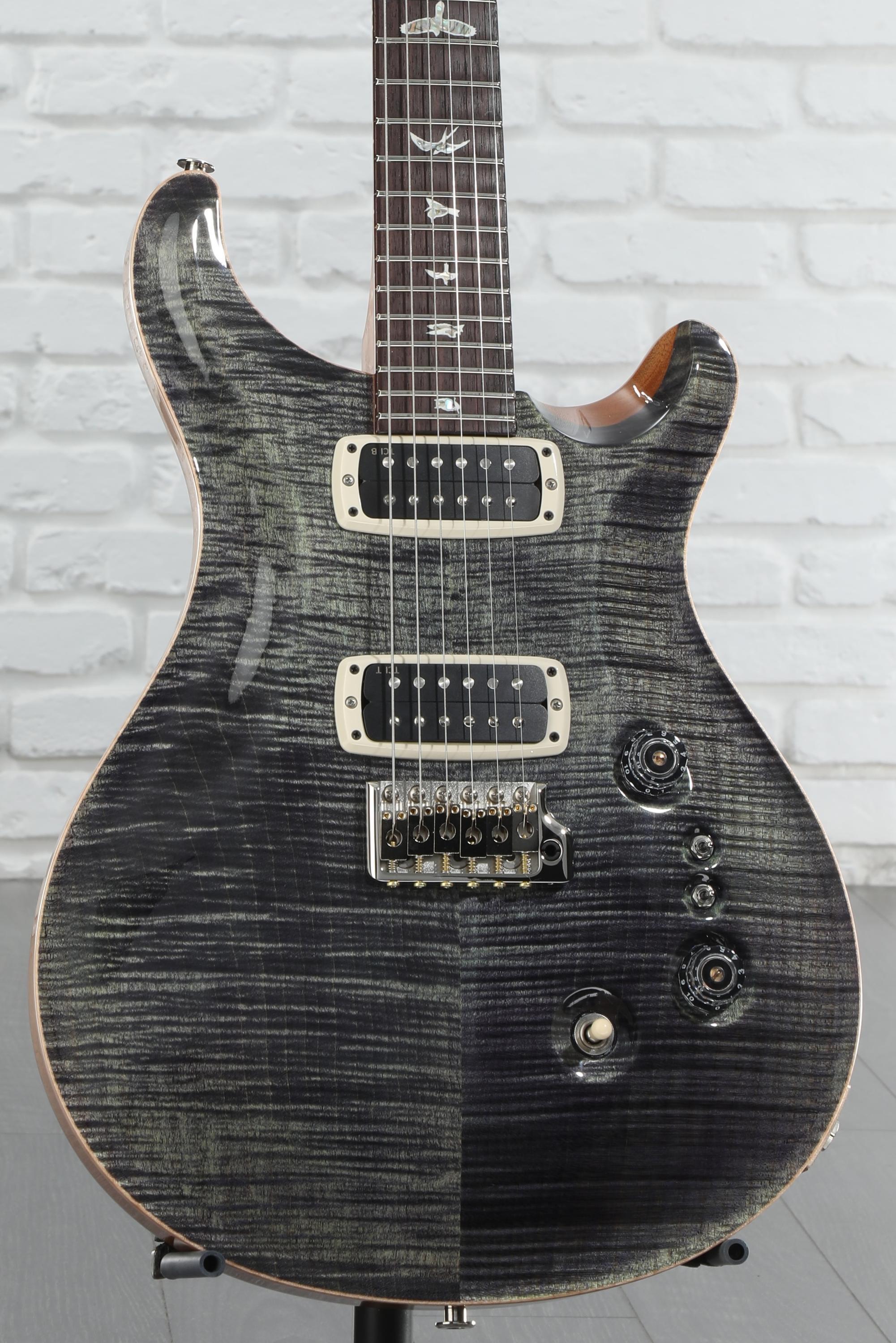 PRS custom 24 2008年製　Coreシリーズ PRS SE Custom 24-08 Quilt Top Charcoal Cherry Burst Electric