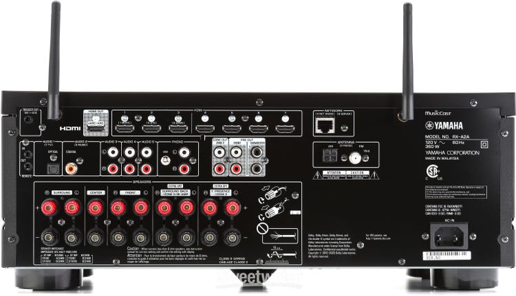 Yamaha RX-A2A AVENTAGE 7.2-channel Network A/V Receiver
