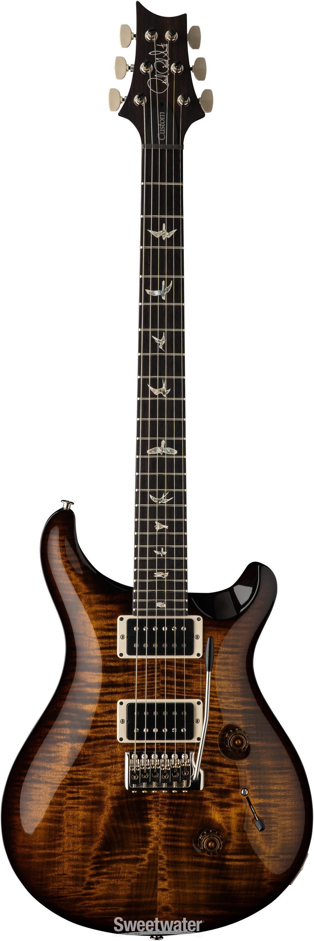 PRS Custom 24-08 10 Top in Gray Black — Lidgett Music