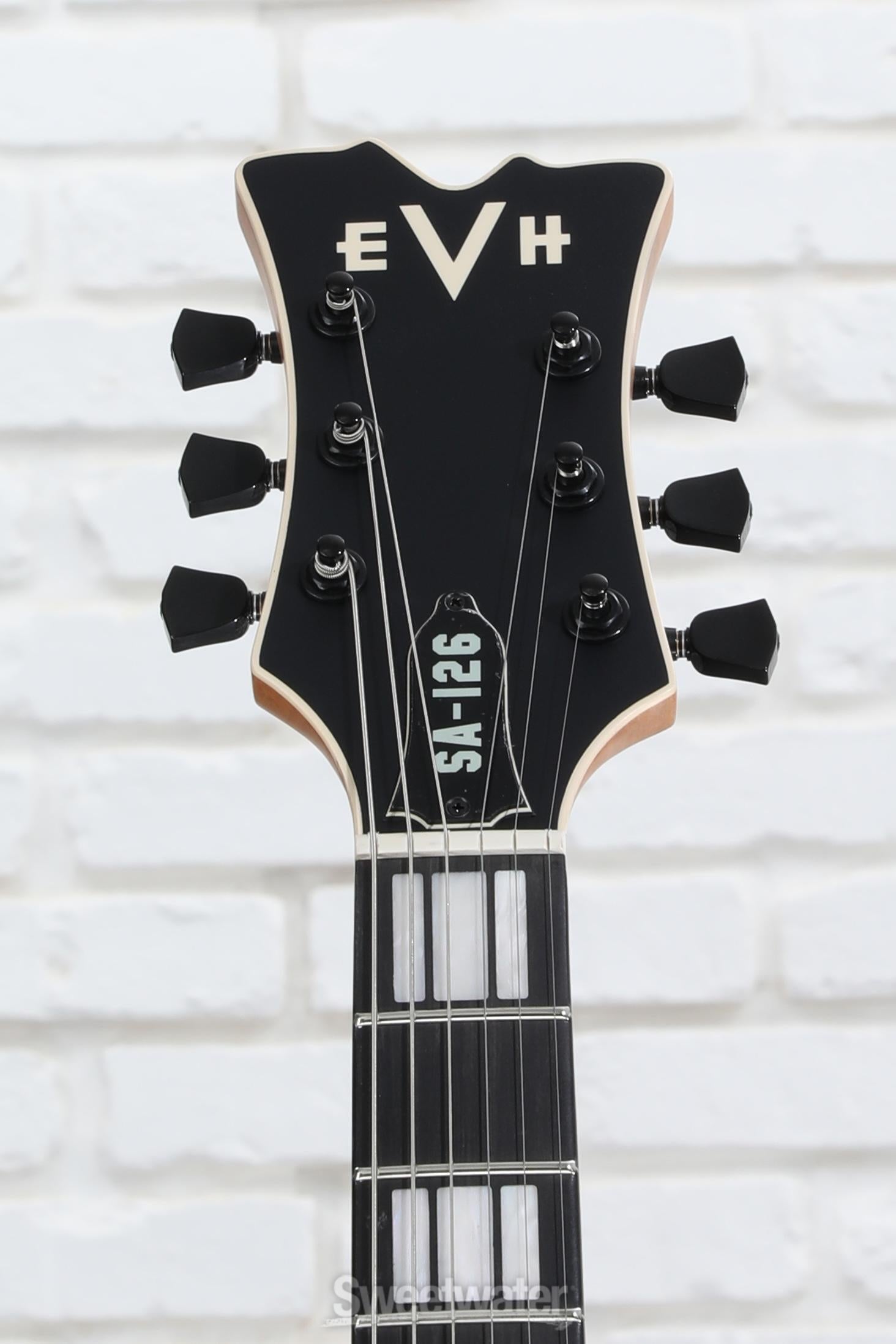 heve Heve へイヴ　プルソン ブラック Amazon.com: EVH Star Limited Electric Guitar - Stealth Black